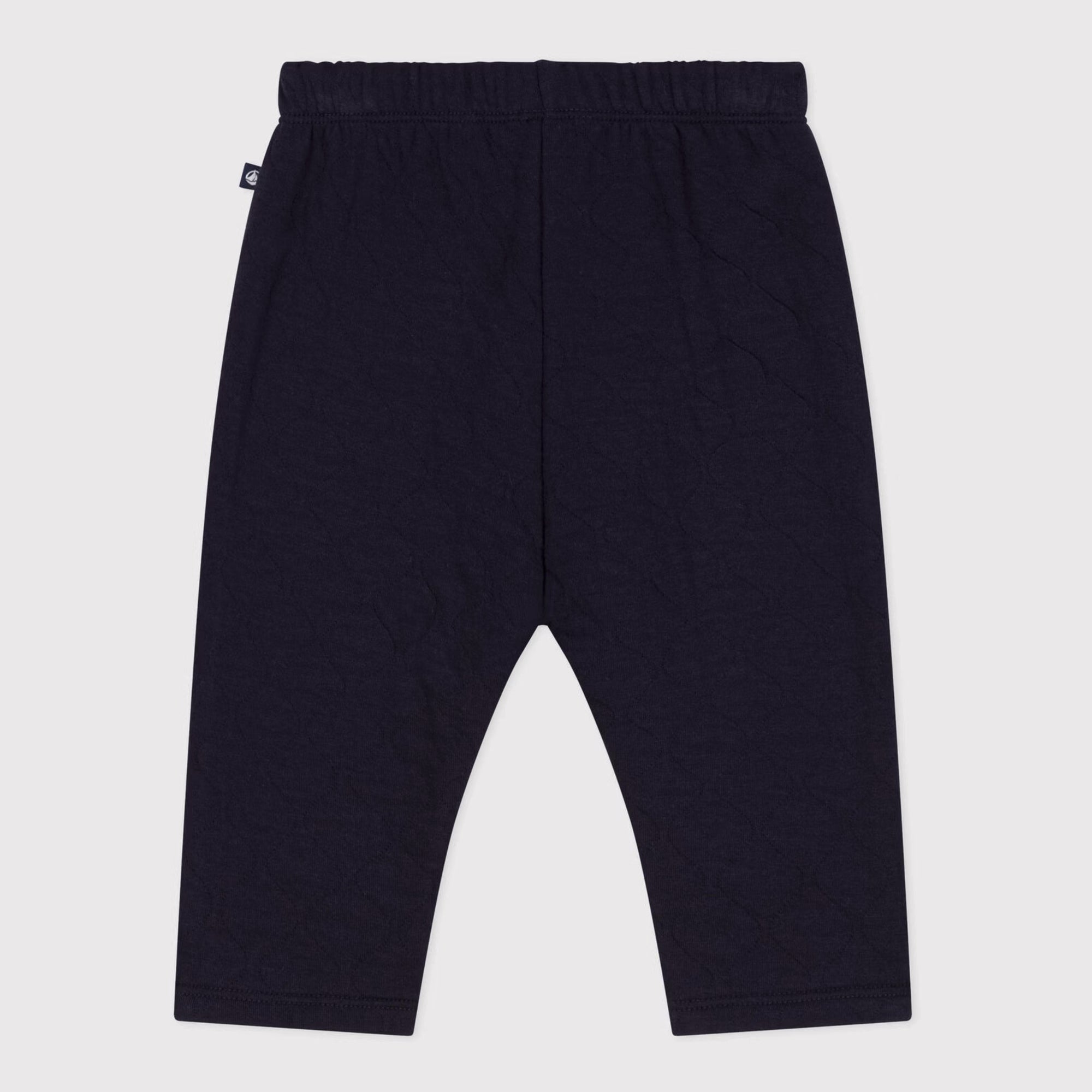 Baby Boys & Girls Navy Cotton Trousers