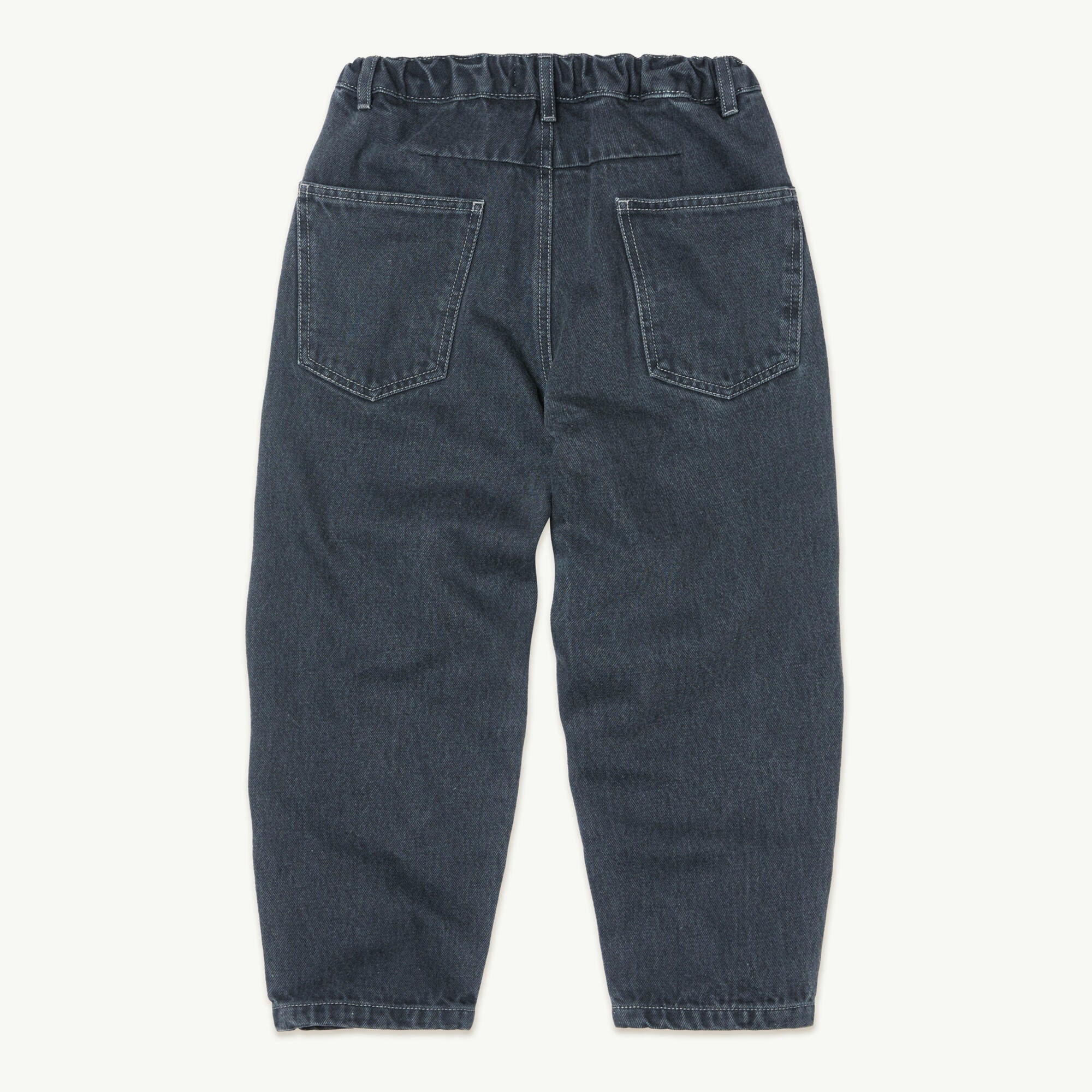 Boys & Girls Black Denim Trousers