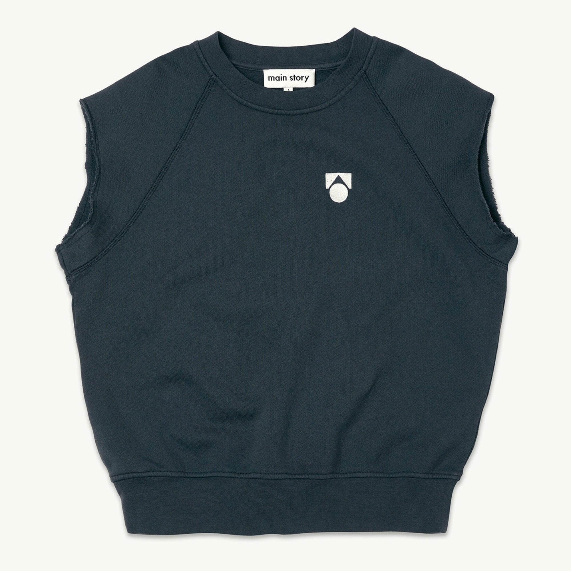 Boys & Girls Dark Grey Cotton Vest