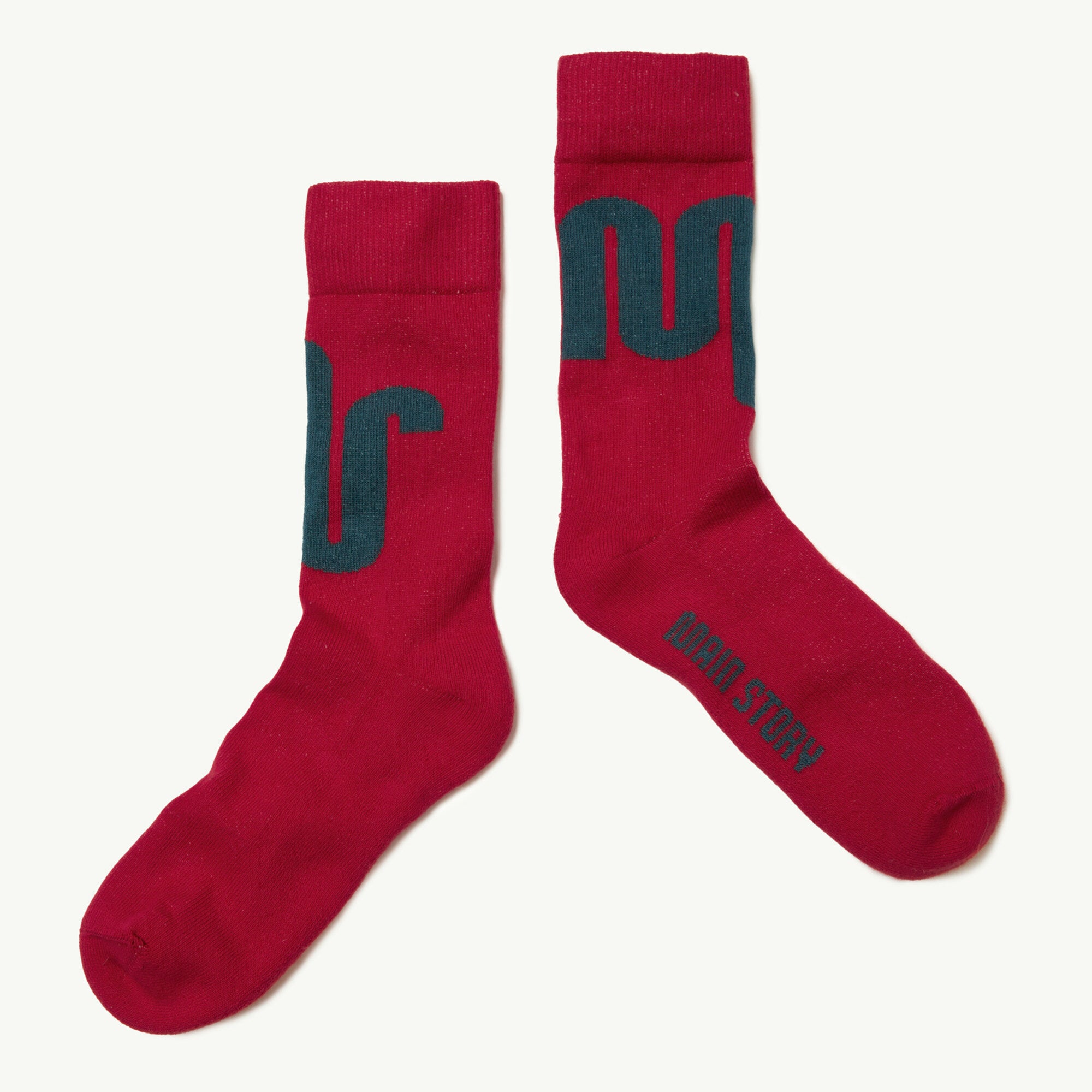 Boys & Girls Red Cotton Socks