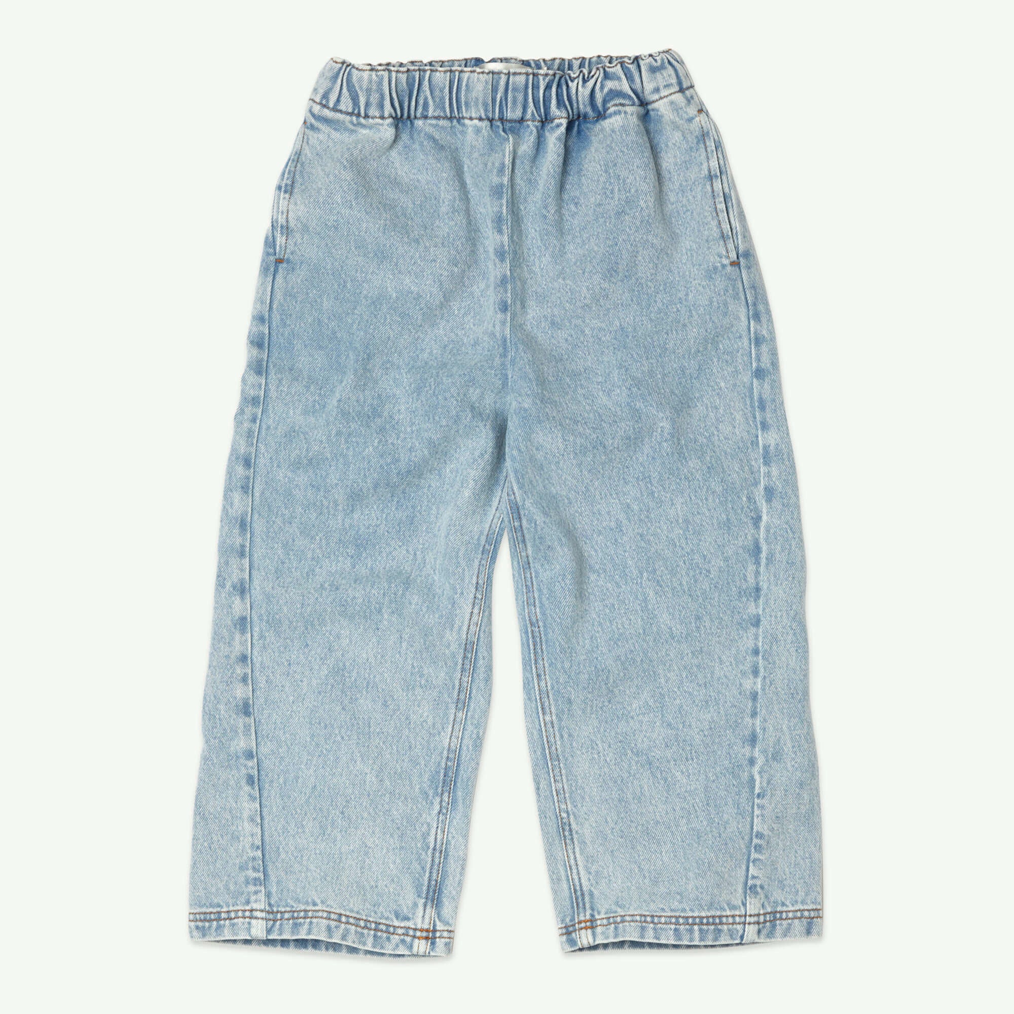 Boys & Girls Light Blue Denim Trousers