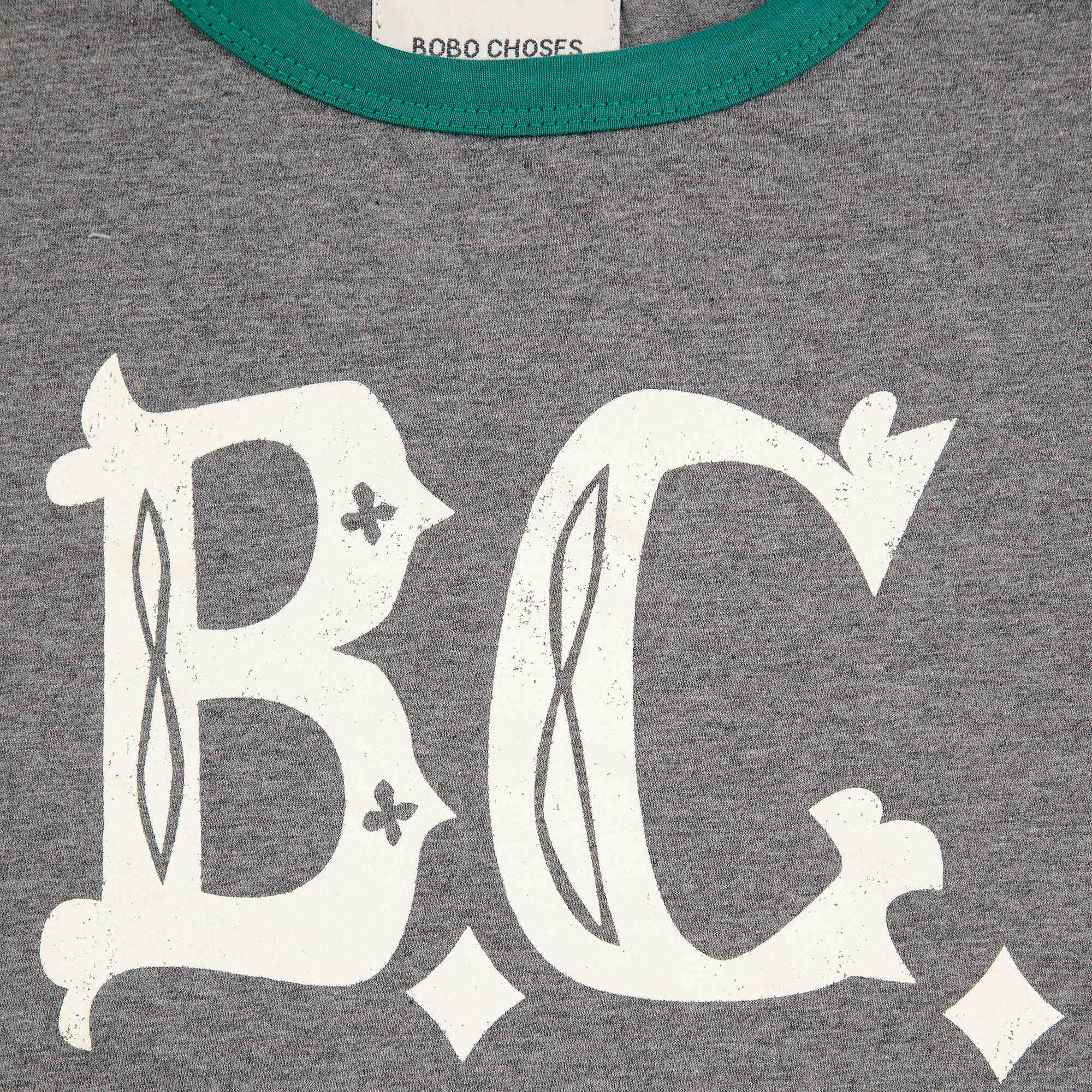 Boys & Girls Grey Cotton T-Shirt