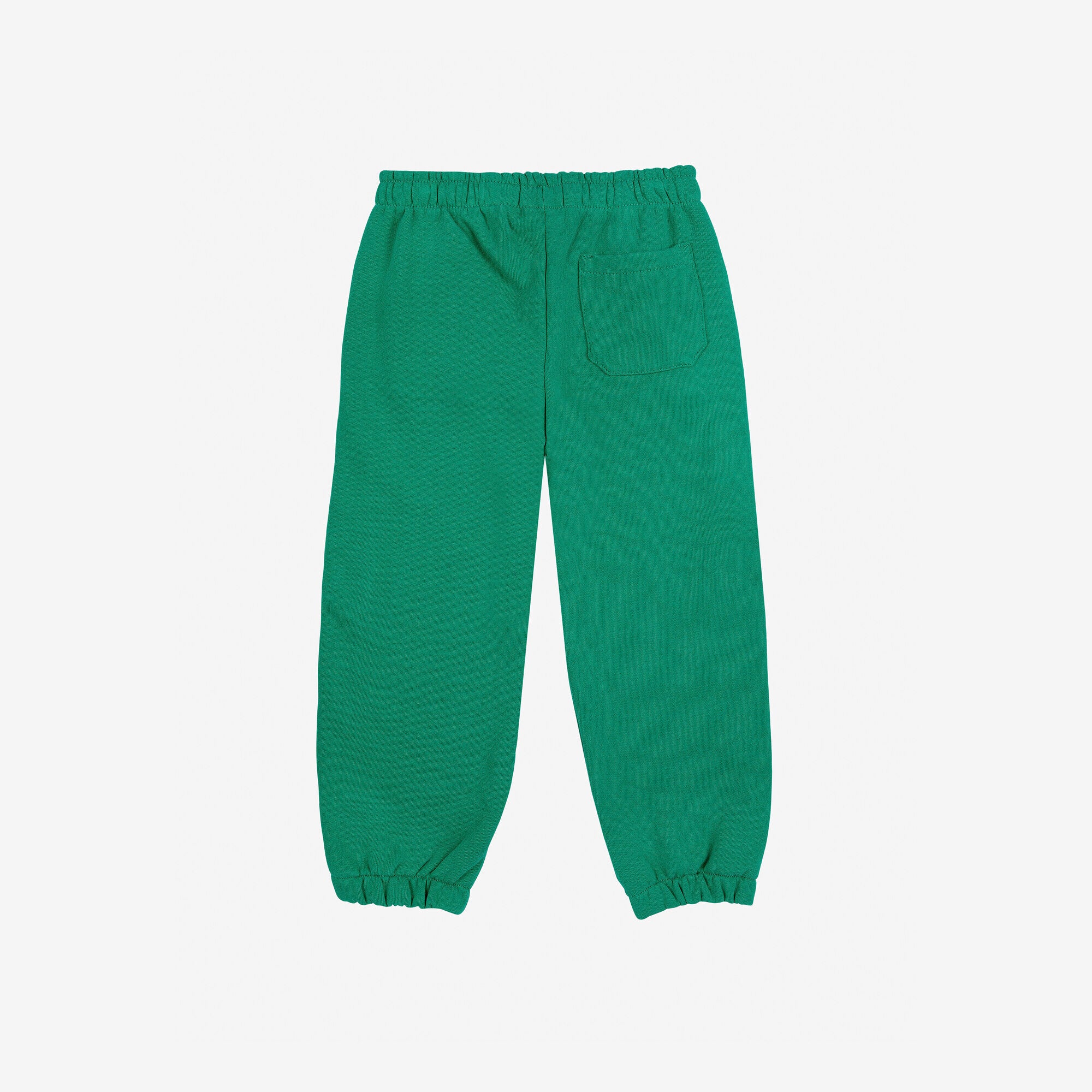 Boys & Girls Green Cotton Trousers