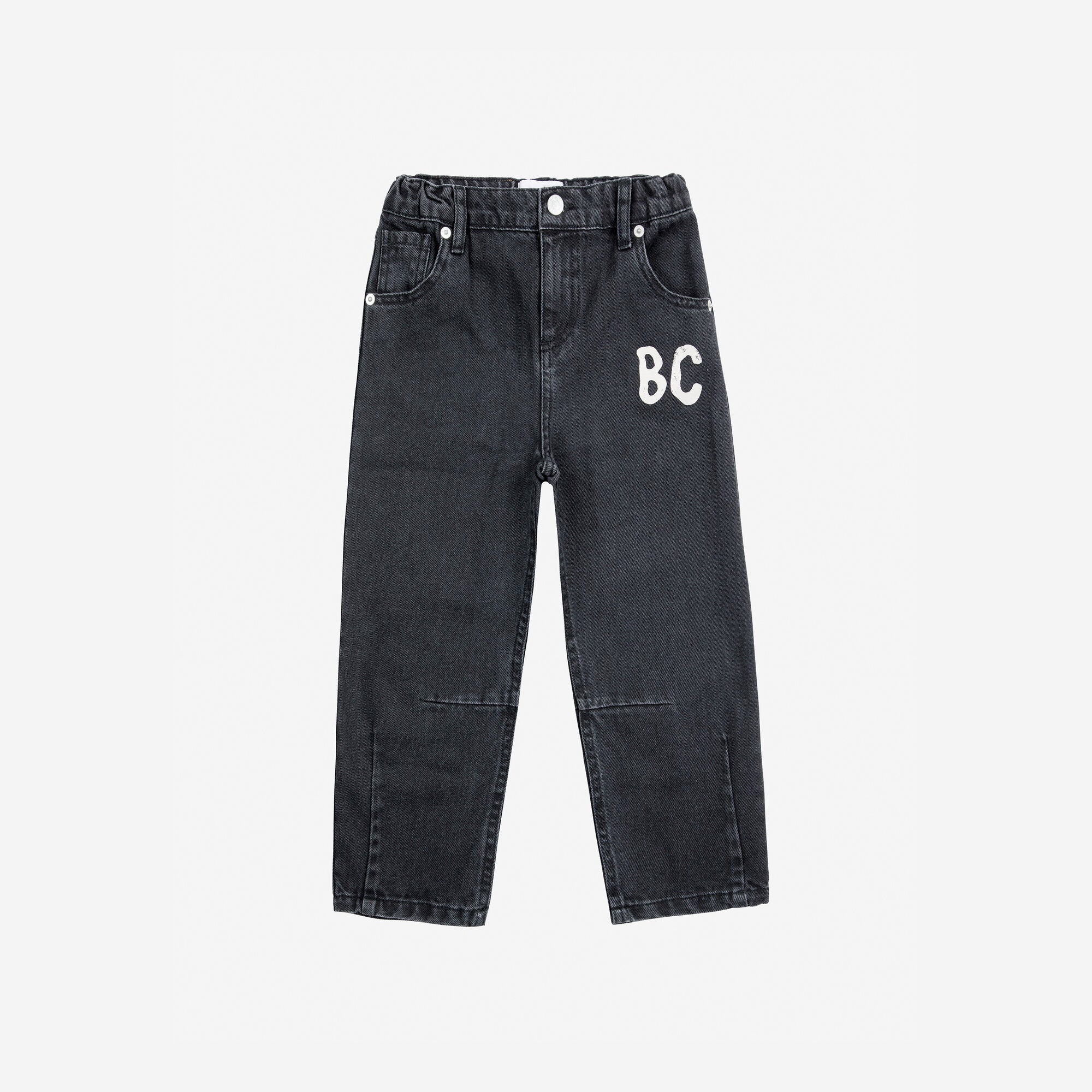 Boys & Girls Black Denim Trousers