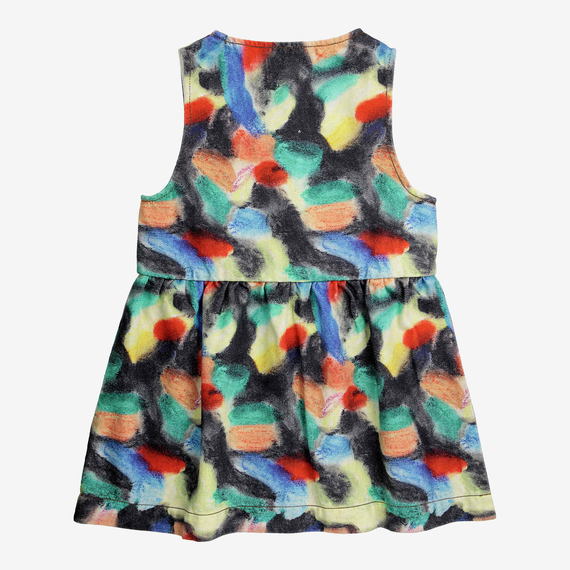 Girls Multicolor Cotton Dress