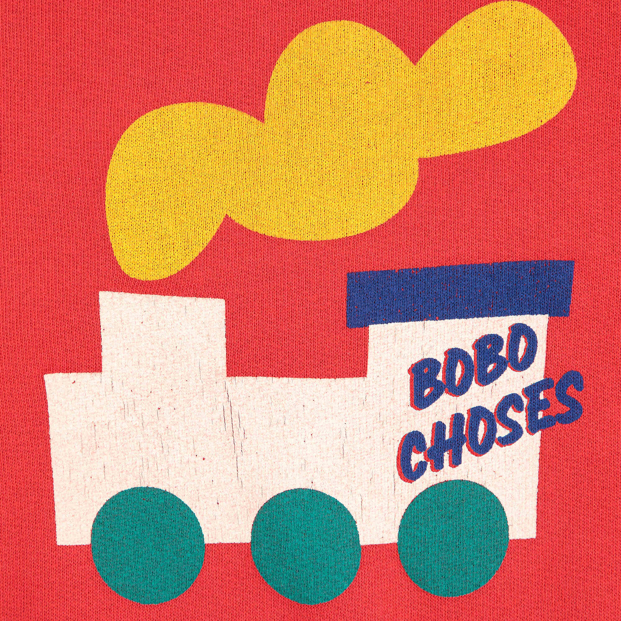 Baby Boys & Girls Red Printed Cotton Sweatshirt
