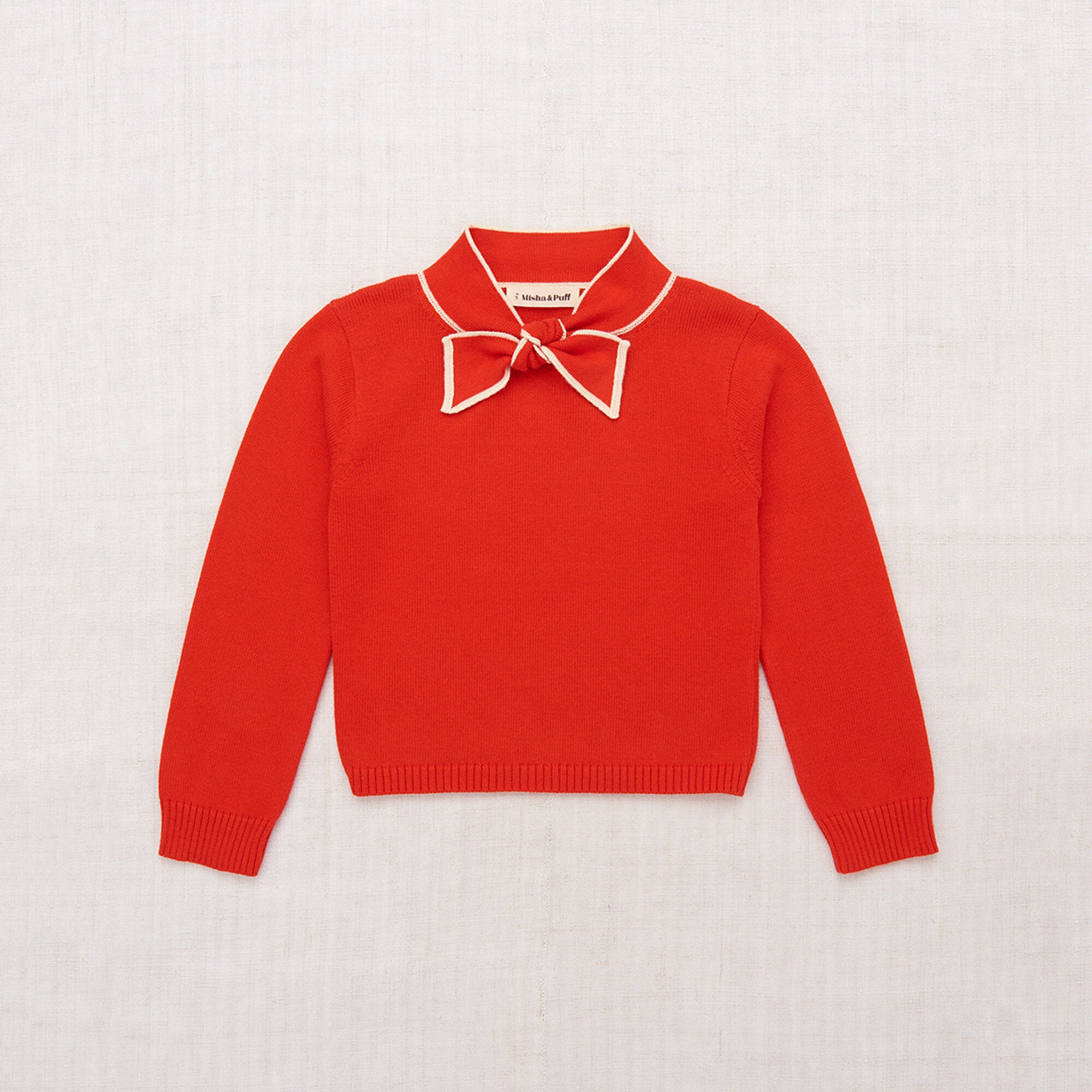 Boys & Girls Red Cotton Sweater