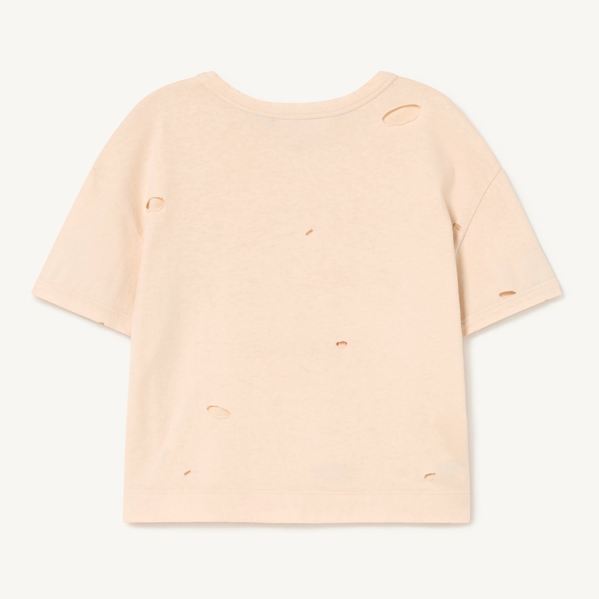 Boys & Girls White Logo Cotton T-Shirt
