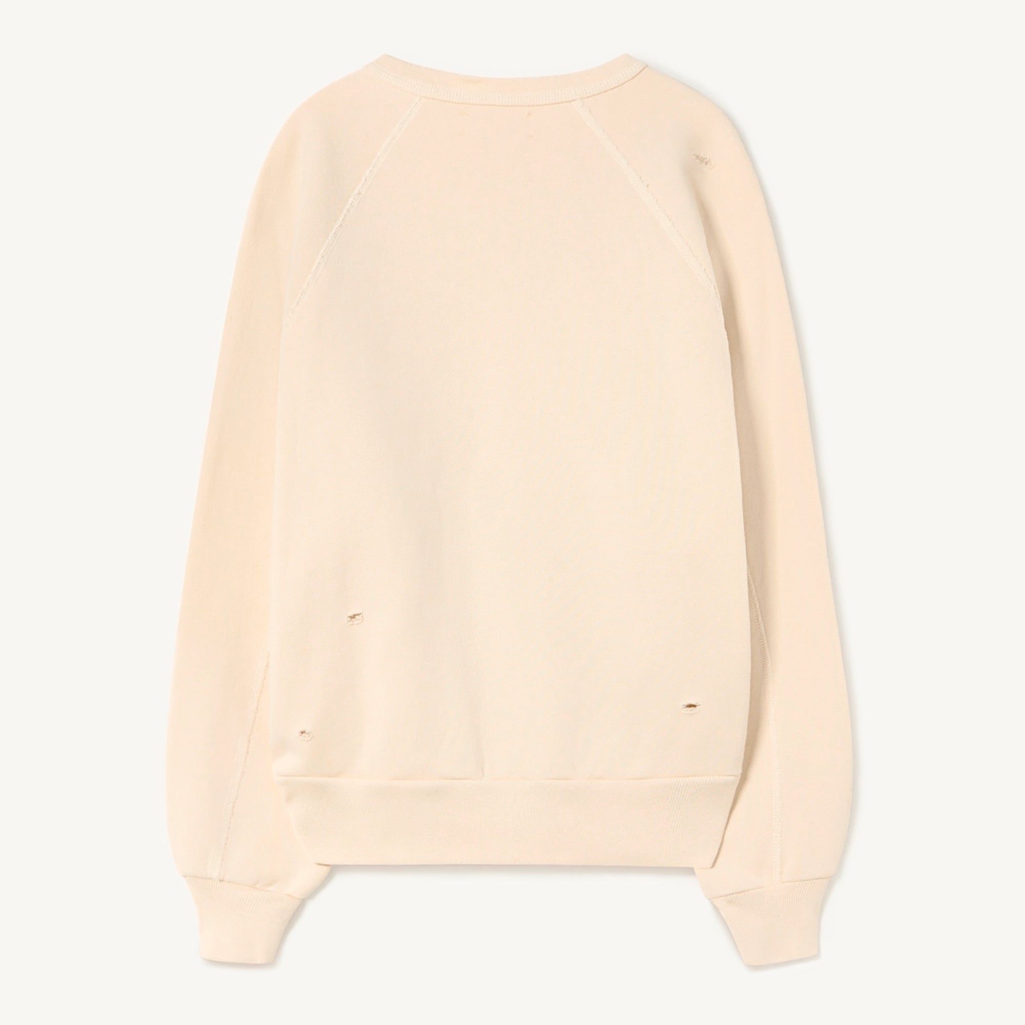 Boys & Girls White Logo Cotton Sweatshirt