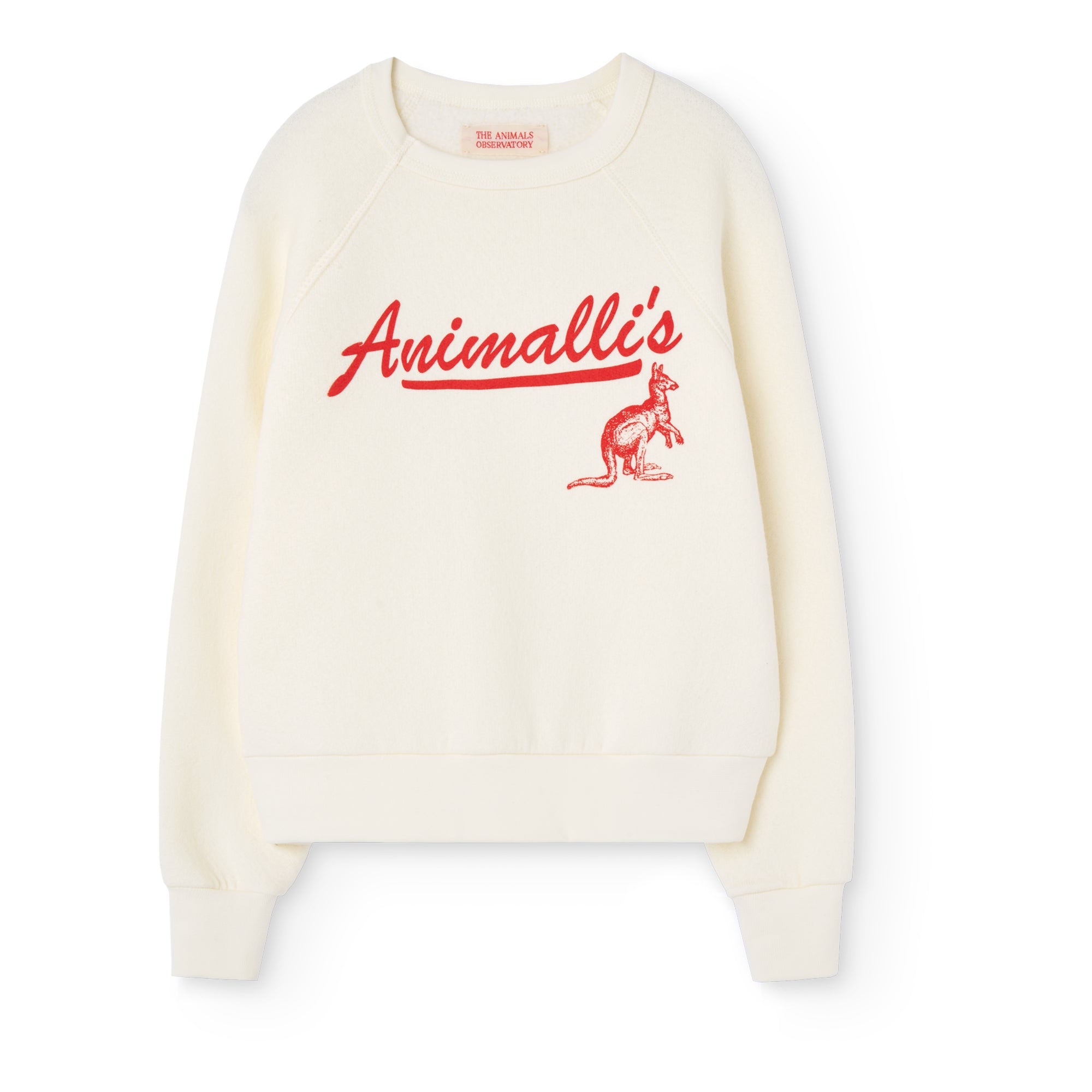 Boys & Girls White Cotton Sweatshirt