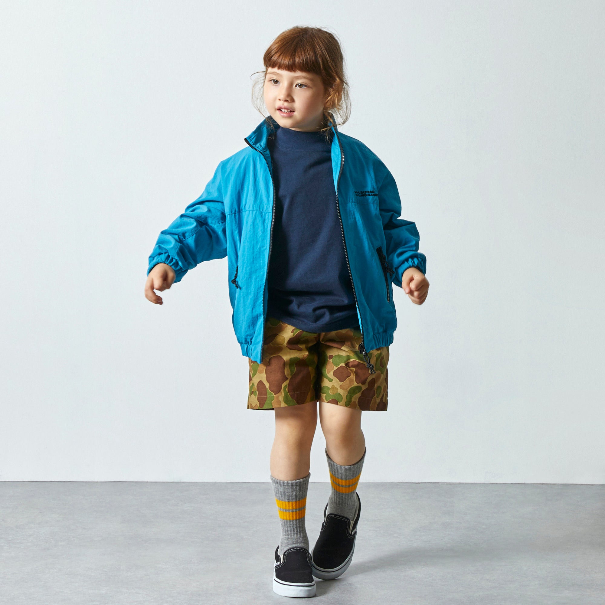 Boys & Girls Blue Zip-Up Jacket