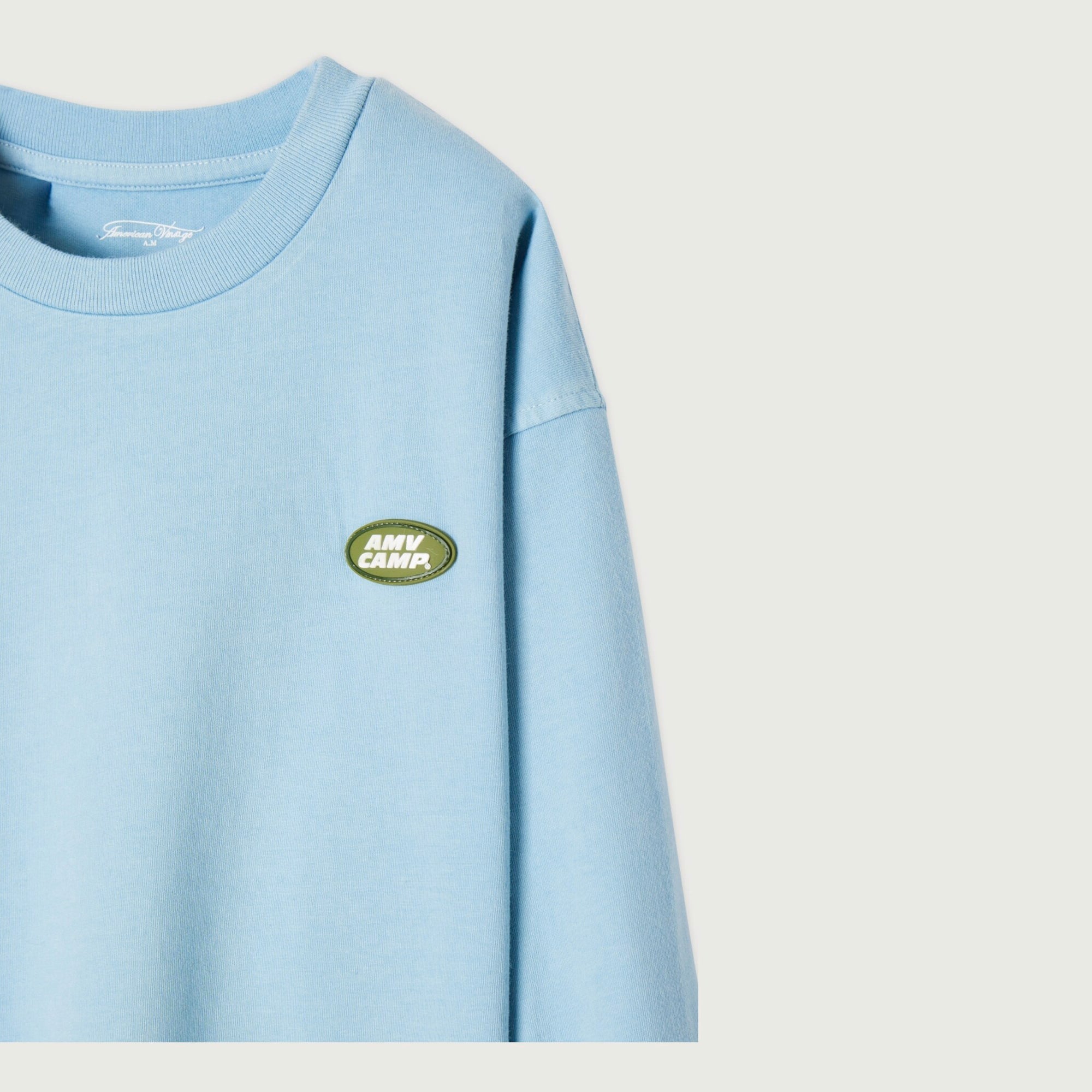 Boys & Girls Blue Logo Cotton T-Shirt