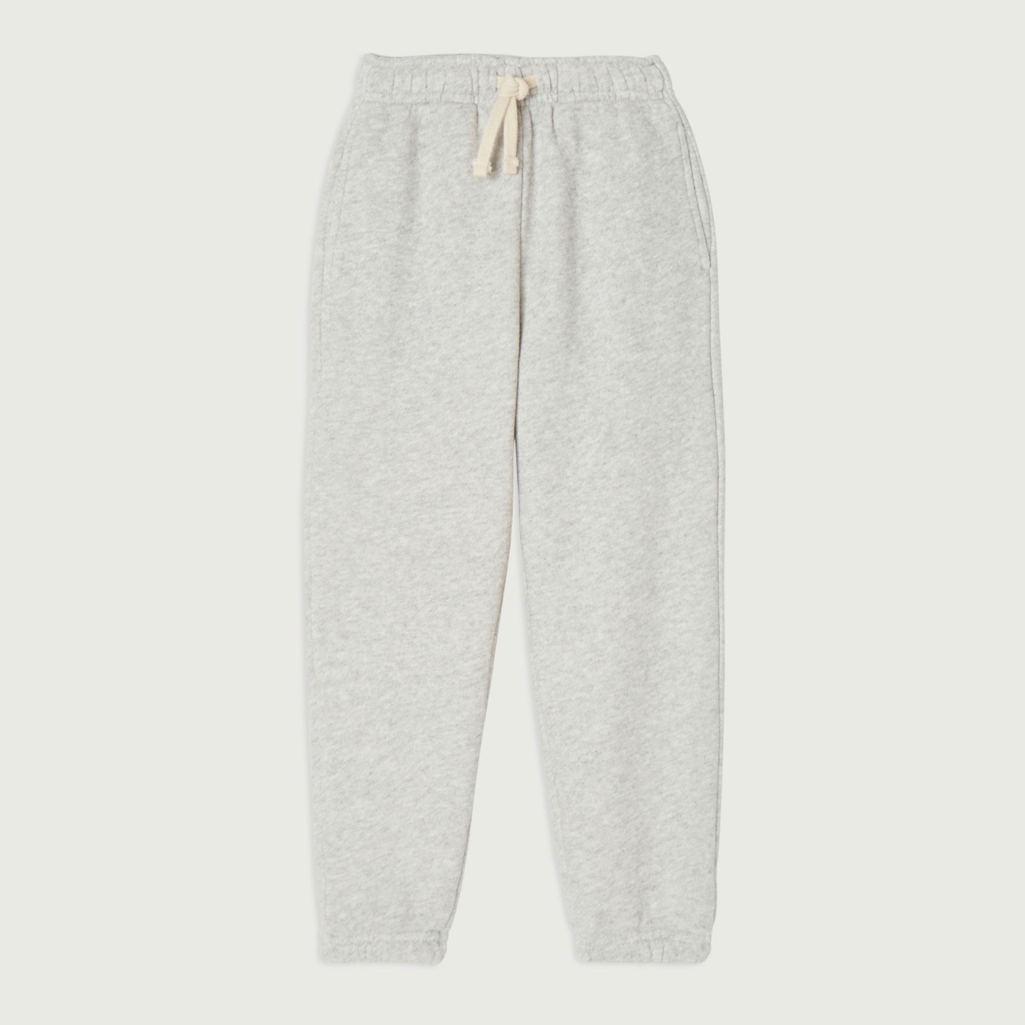 Boys & Girls Grey Logo Cotton Trousers