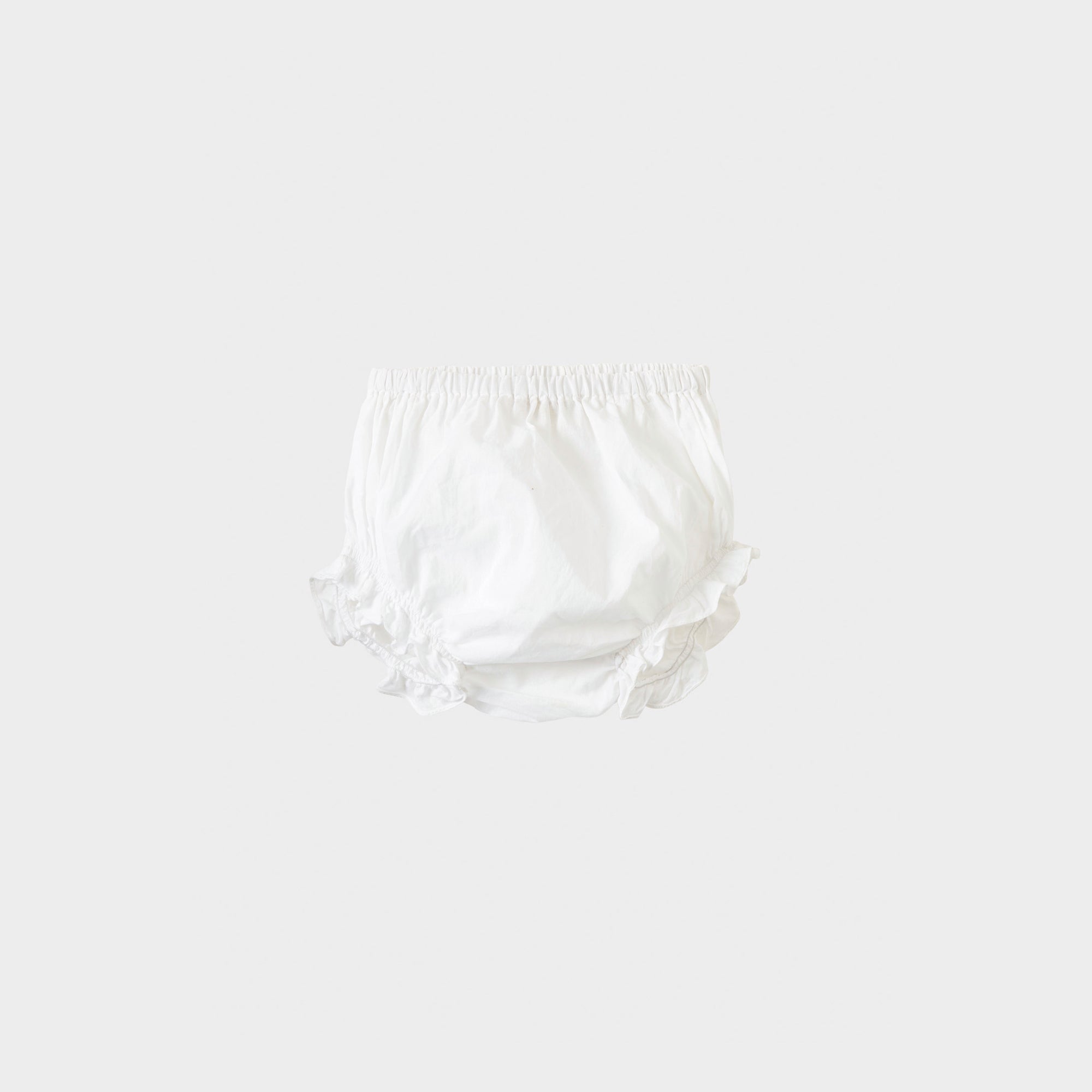 Baby Girls White Cotton Set