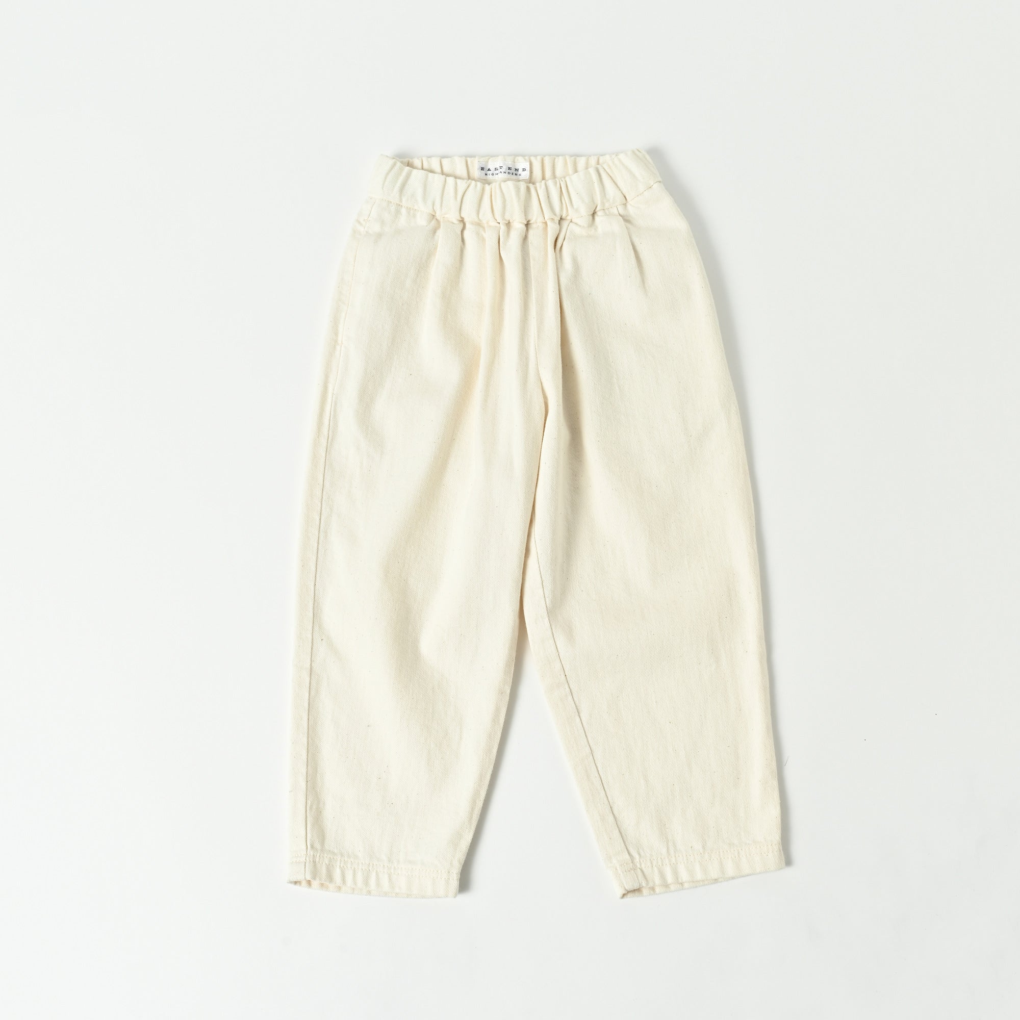 Boys & Girls White Trousers