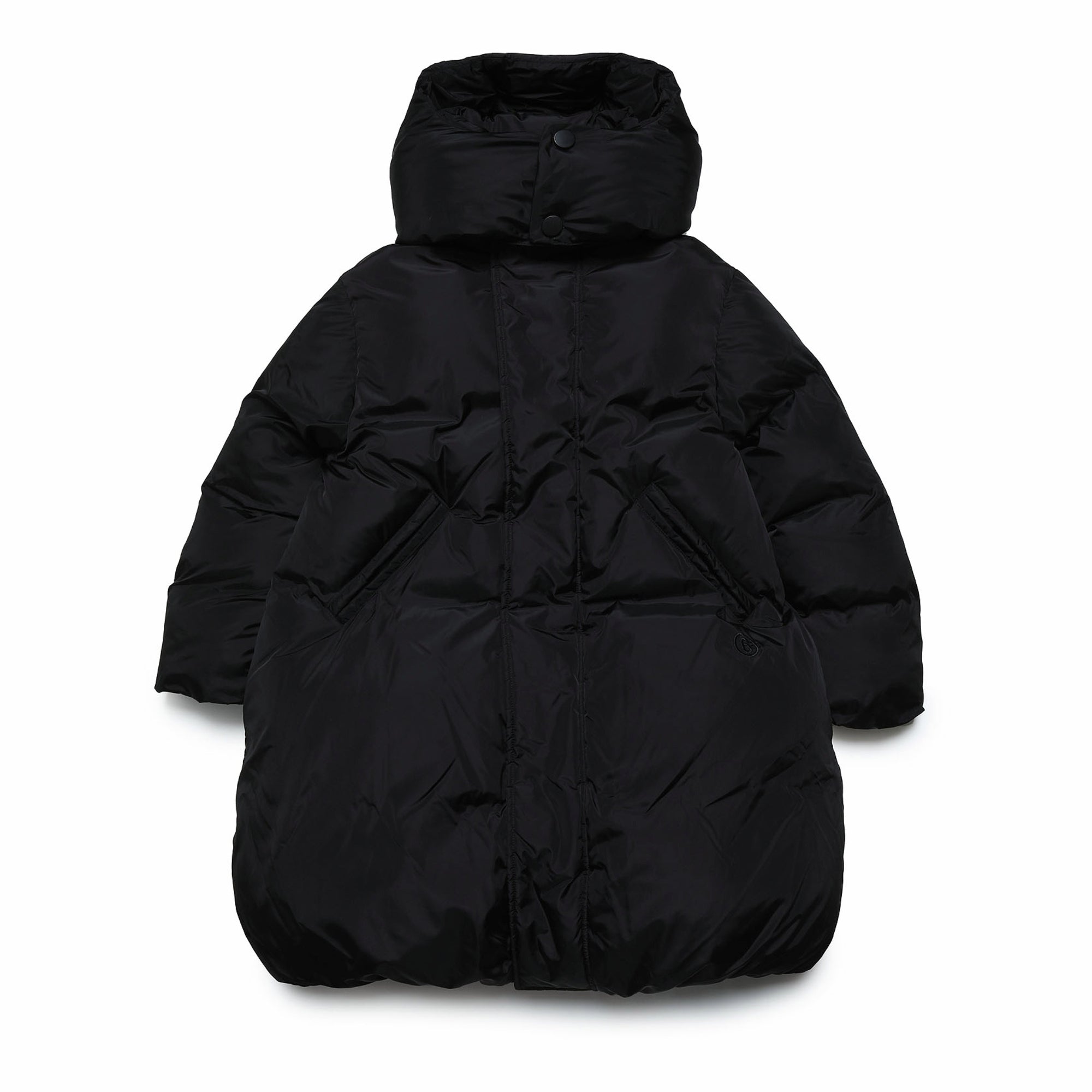 Girls Black Padded Coat