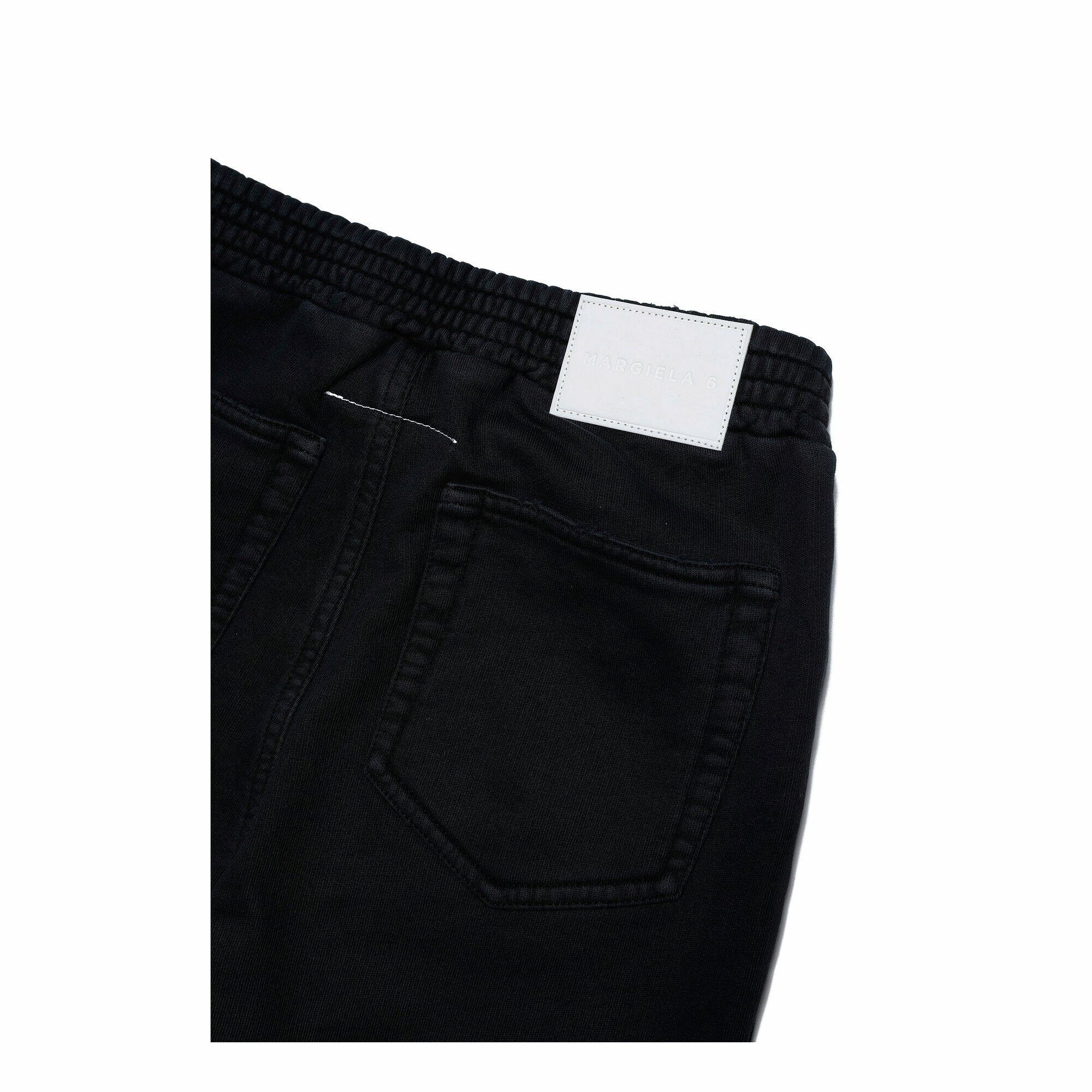 Girls Black Cotton Trousers