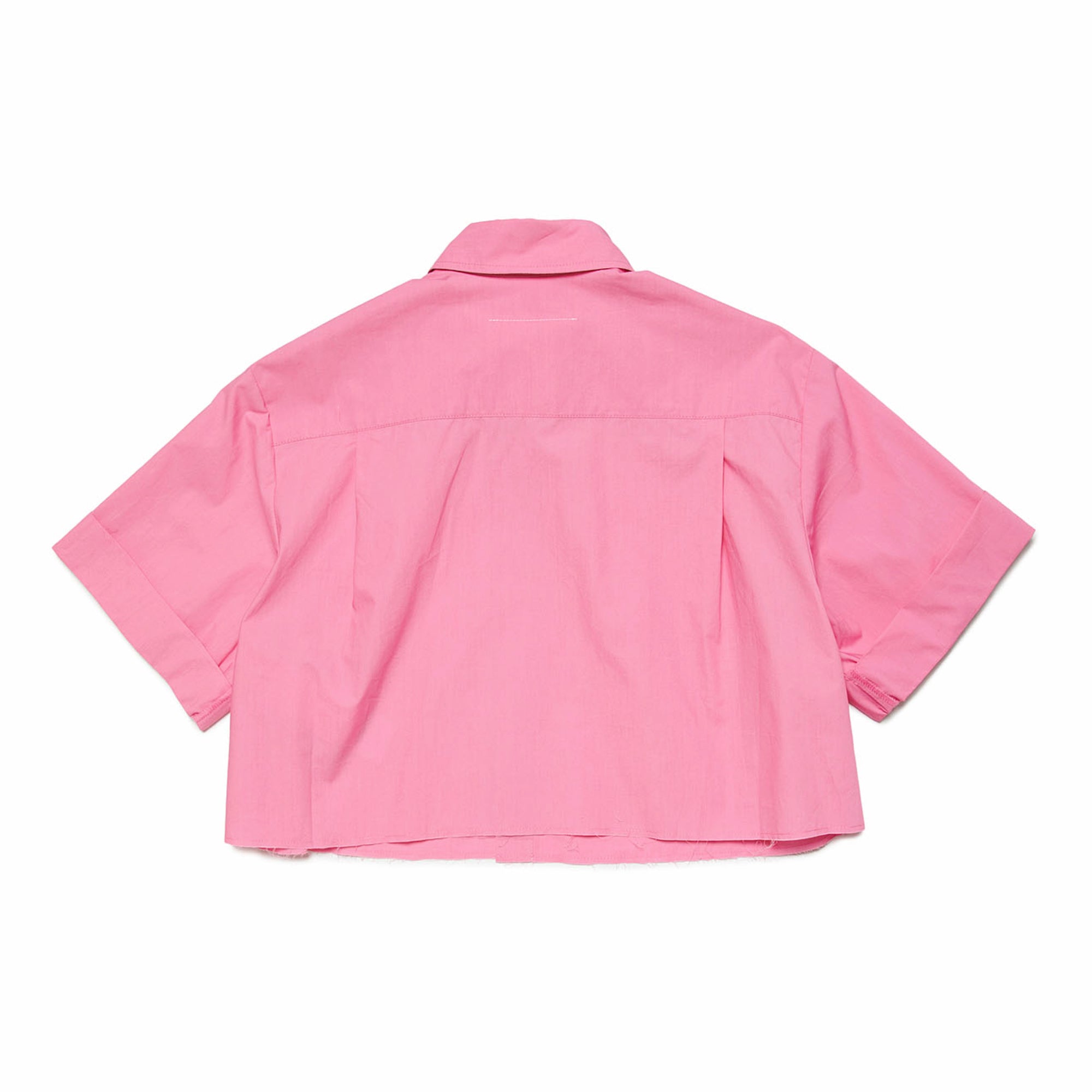 Girls Pink Cotton Shirt