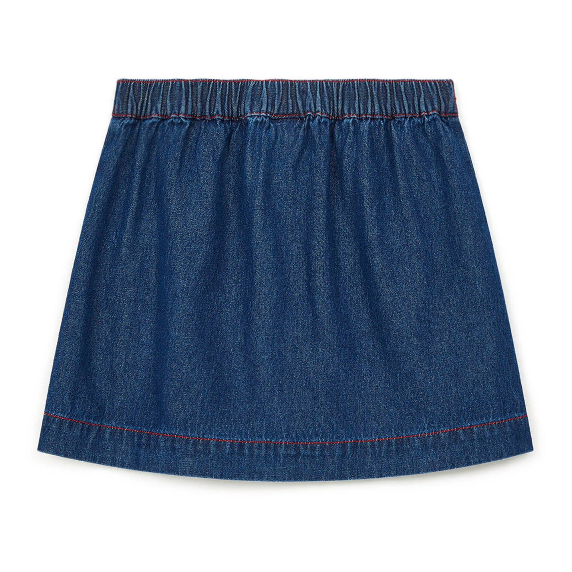 Girls Blue Denim Skirt