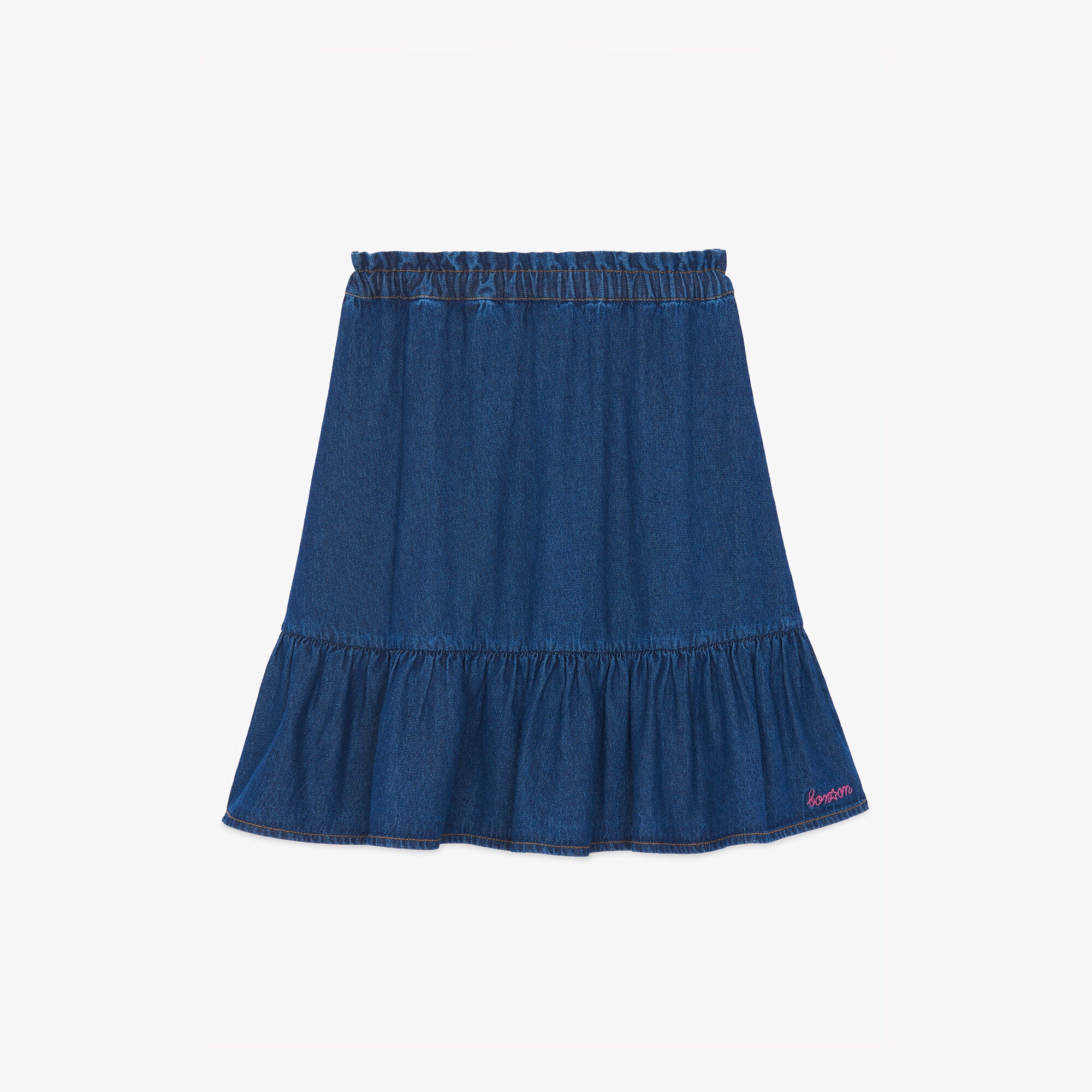 Girls Blue Denim Skirt