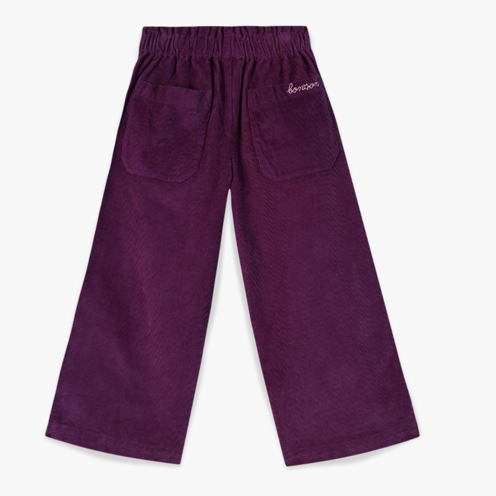 Girls Purple Corduroy Trousers