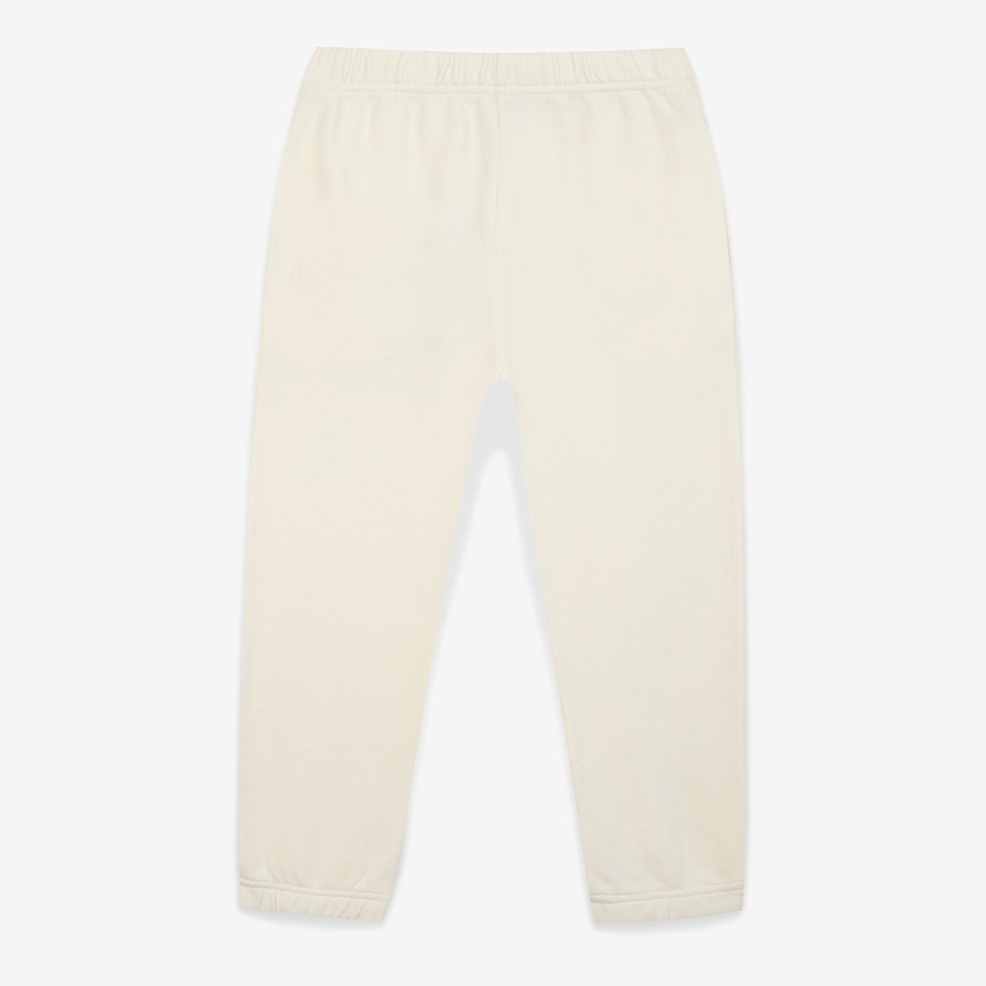 Girls White Cotton Trousers