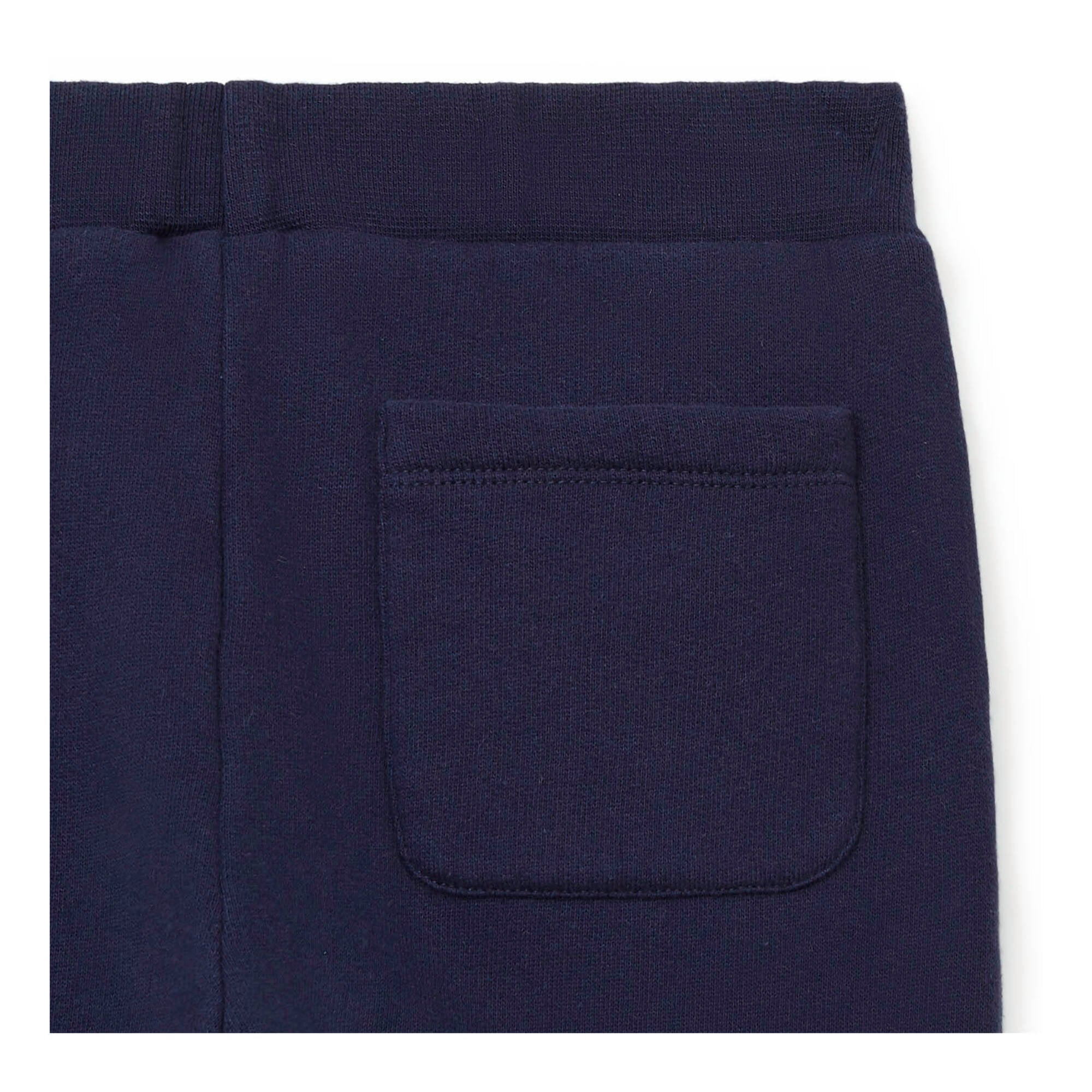 Boys Navy Cotton Trousers