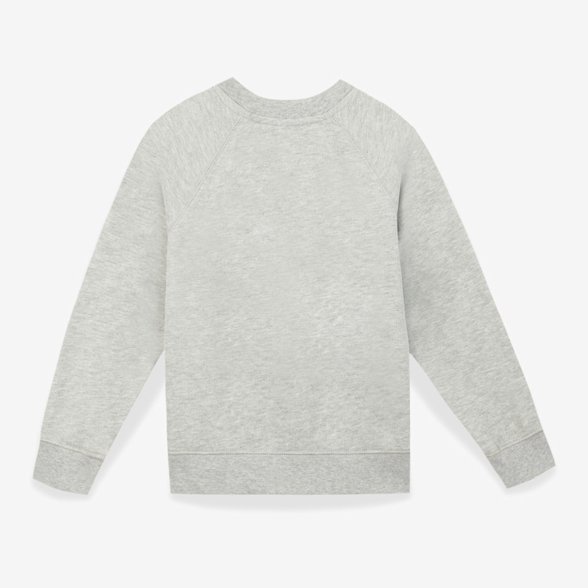 Boys & Girls Grey Printed Cotton Sweatshirt