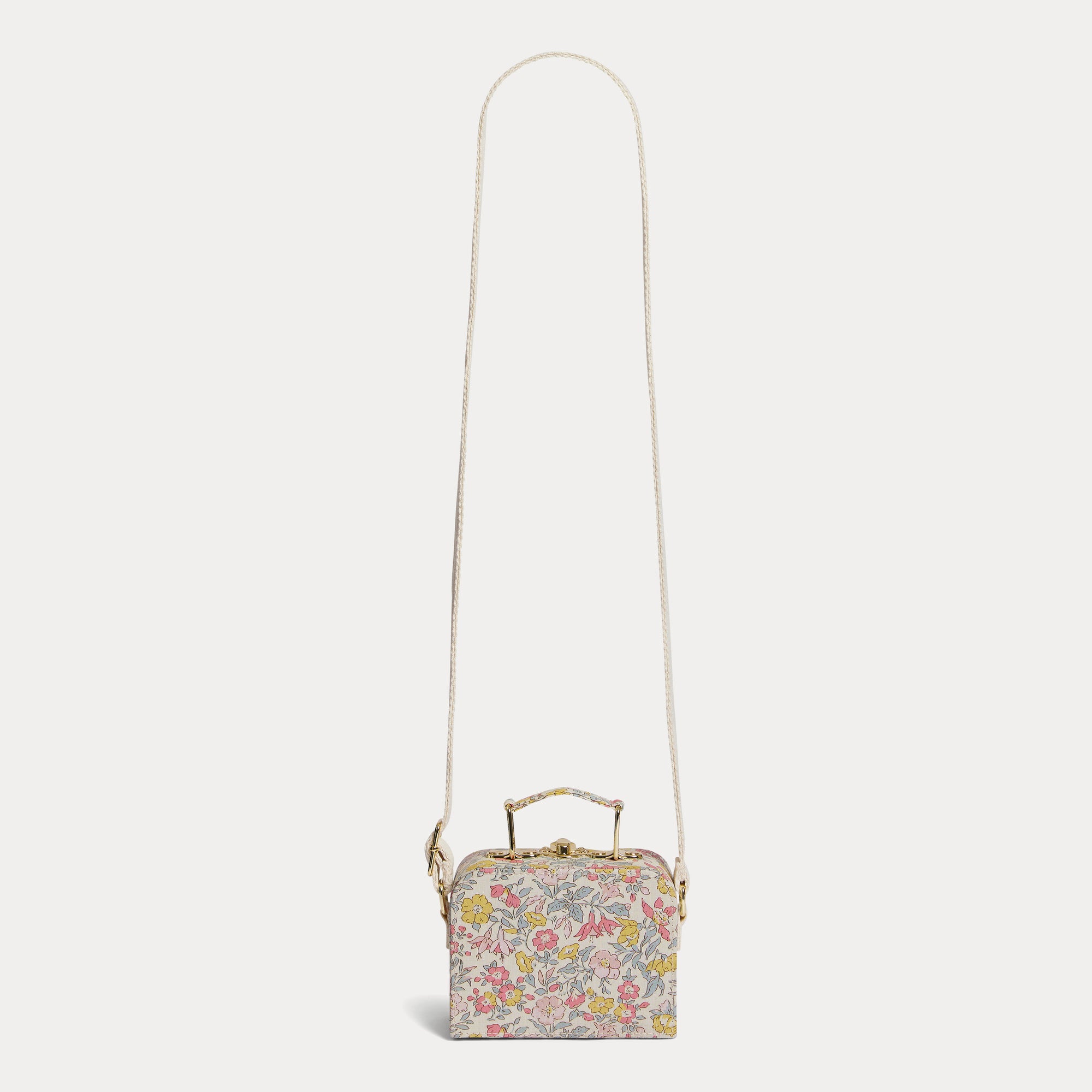 Girls Pink Floral Shoulder Bag