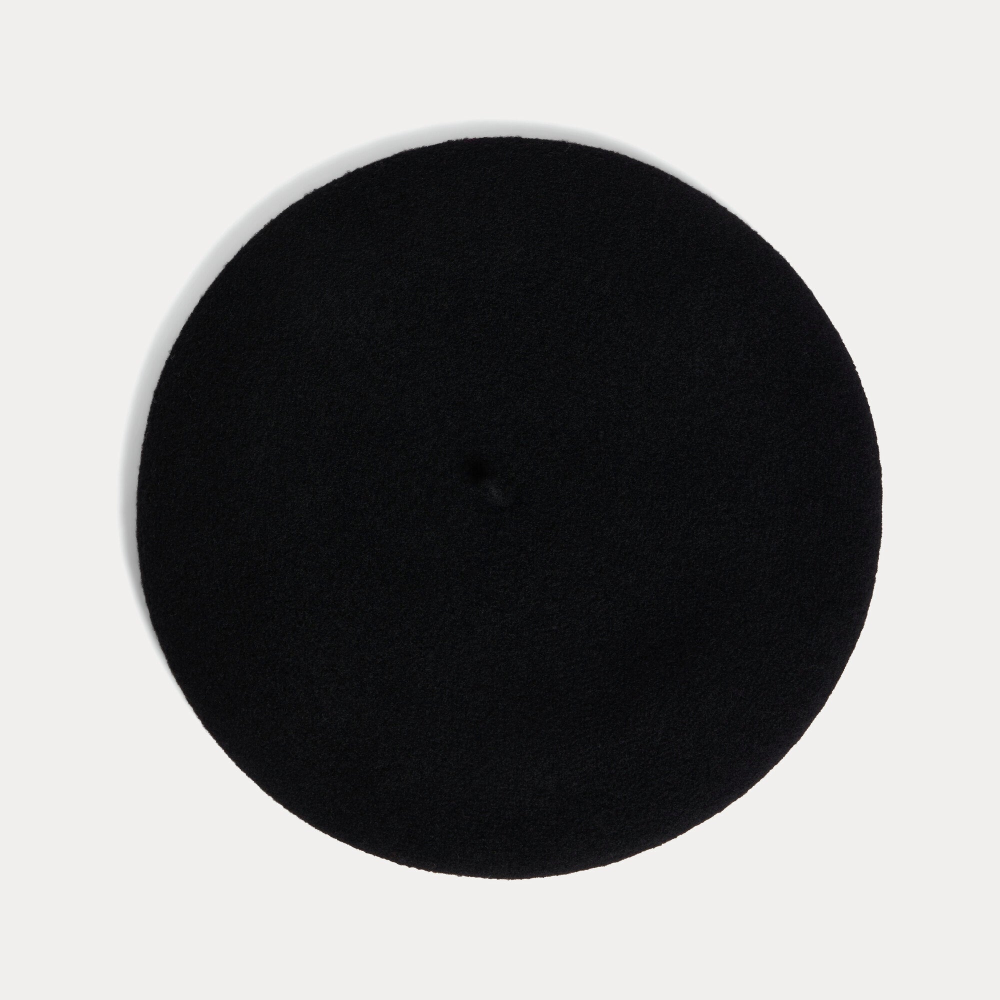 Girls Black Wool Beret Hat(Bonpoint x Laulhère Tékla)