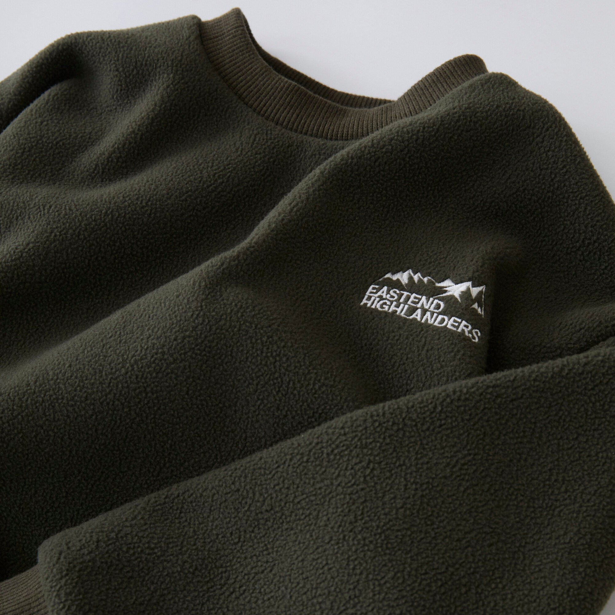 Boys & Girls Olive Logo Sweatshirt