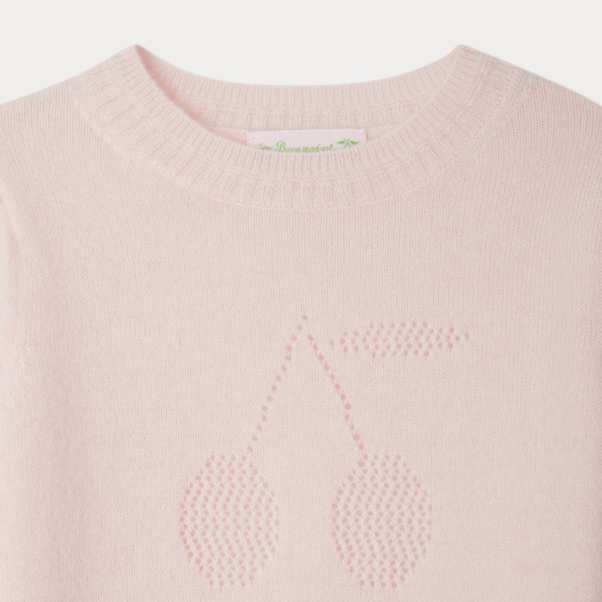 Girls Rose Cashmere Sweater
