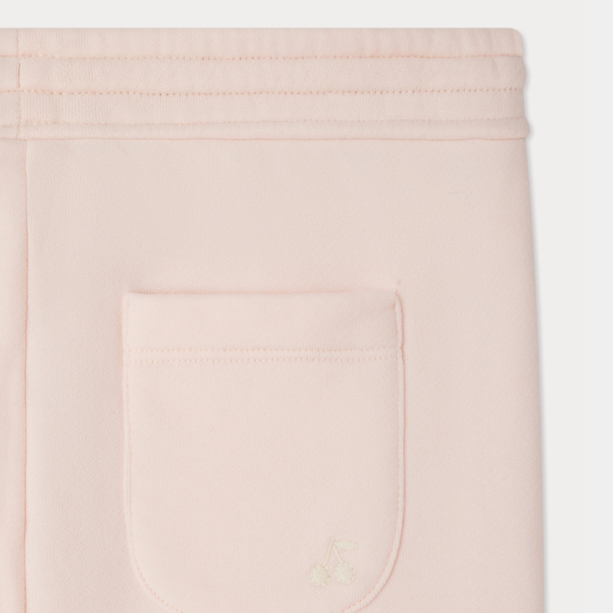 Girls Pink Cotton Trousers