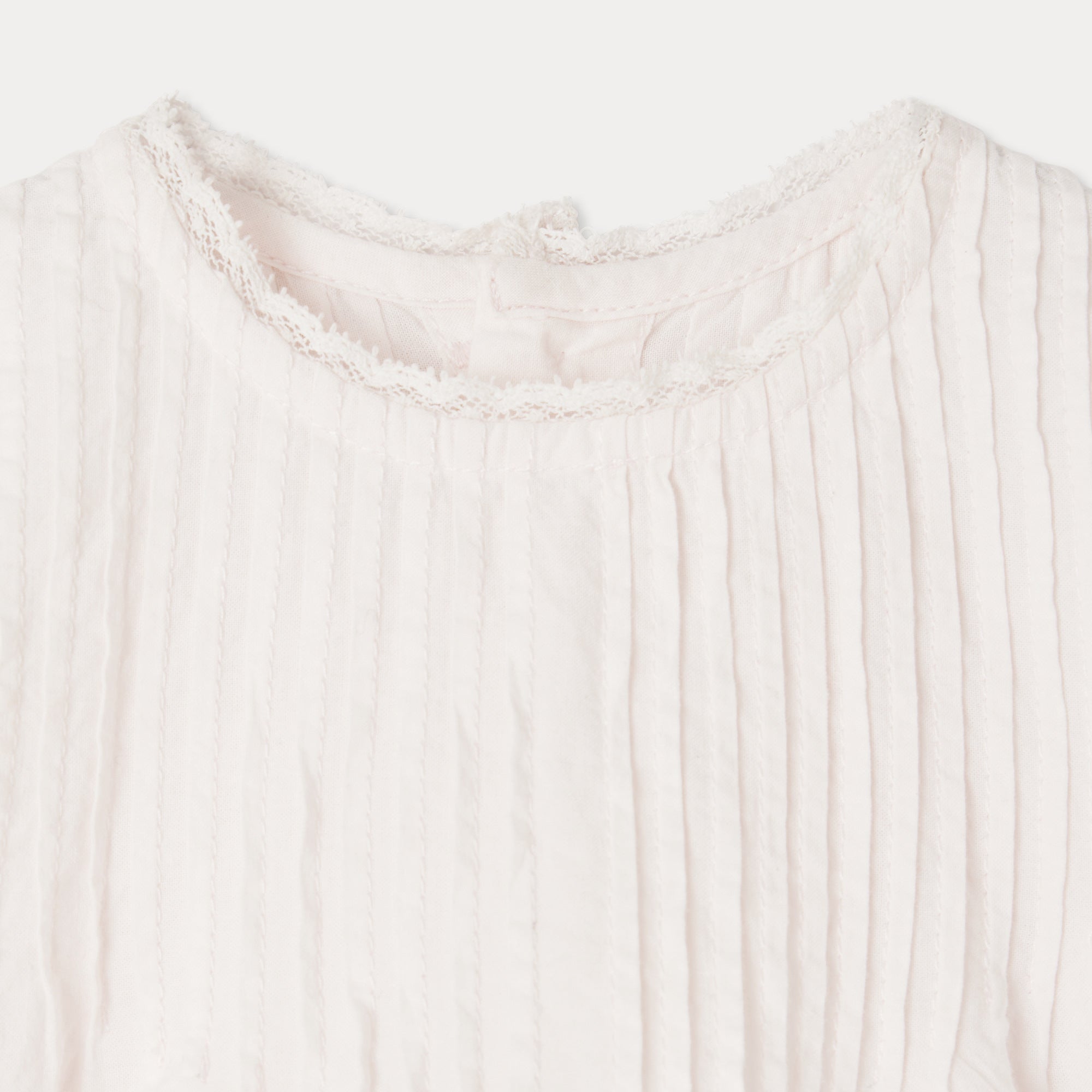 Baby Girls Pale Pink Cotton Top