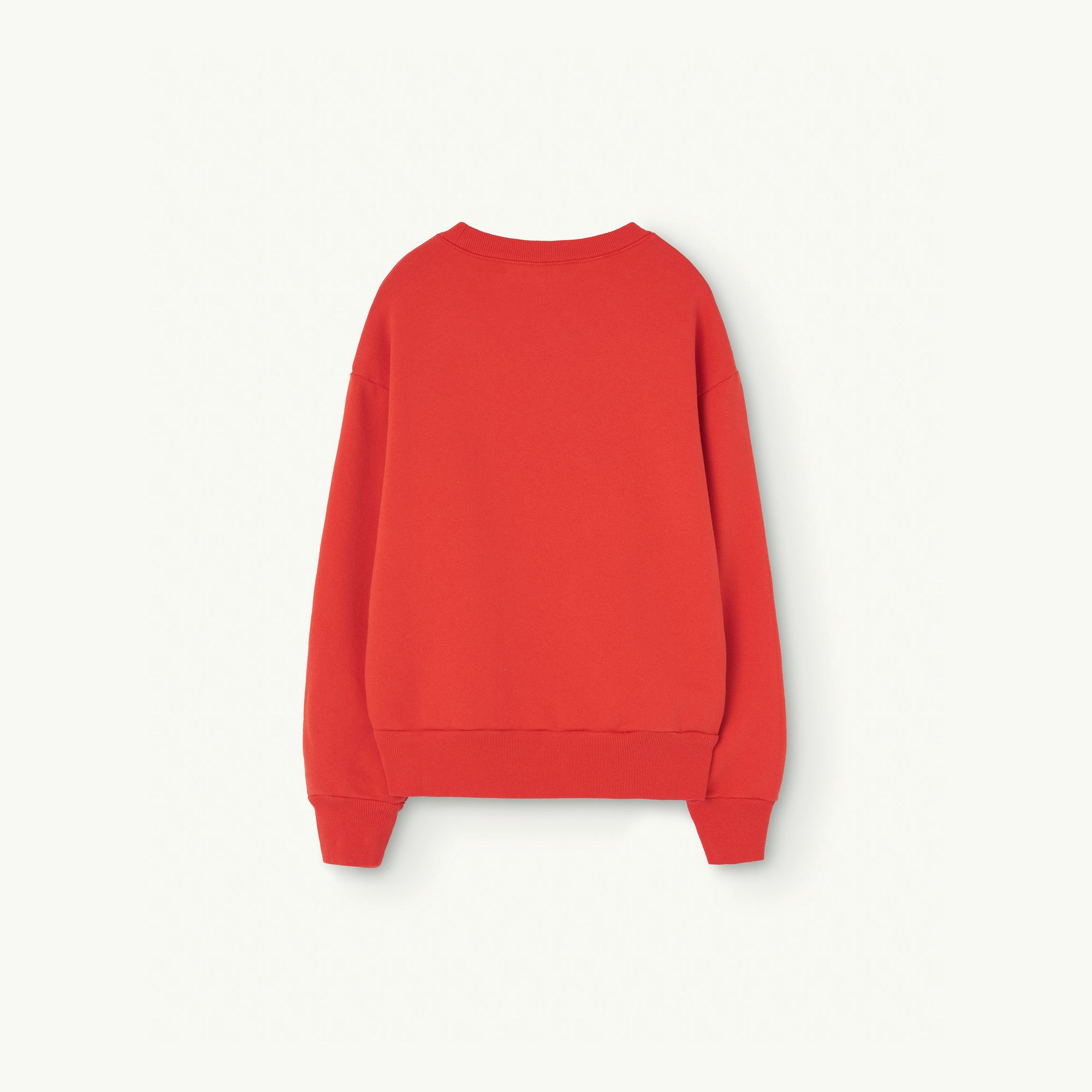 Boys & Girls Red Printed Cotton Sweatshirt