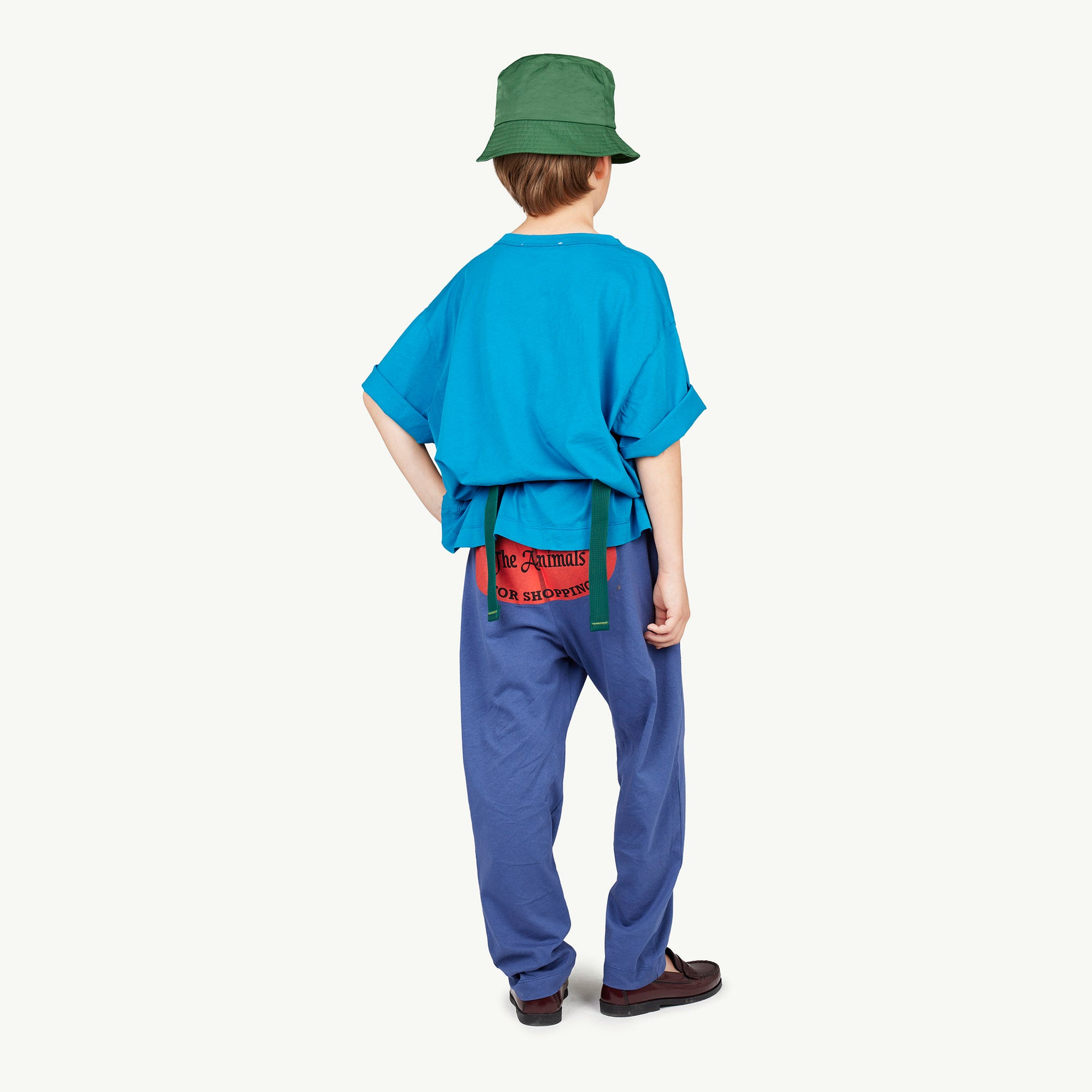 Boys & Girls Blue Cotton Trousers