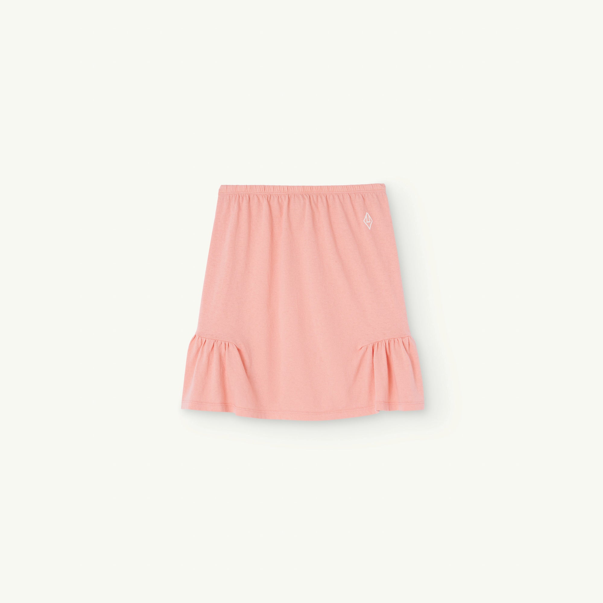 Girls Pink Cotton Skirt