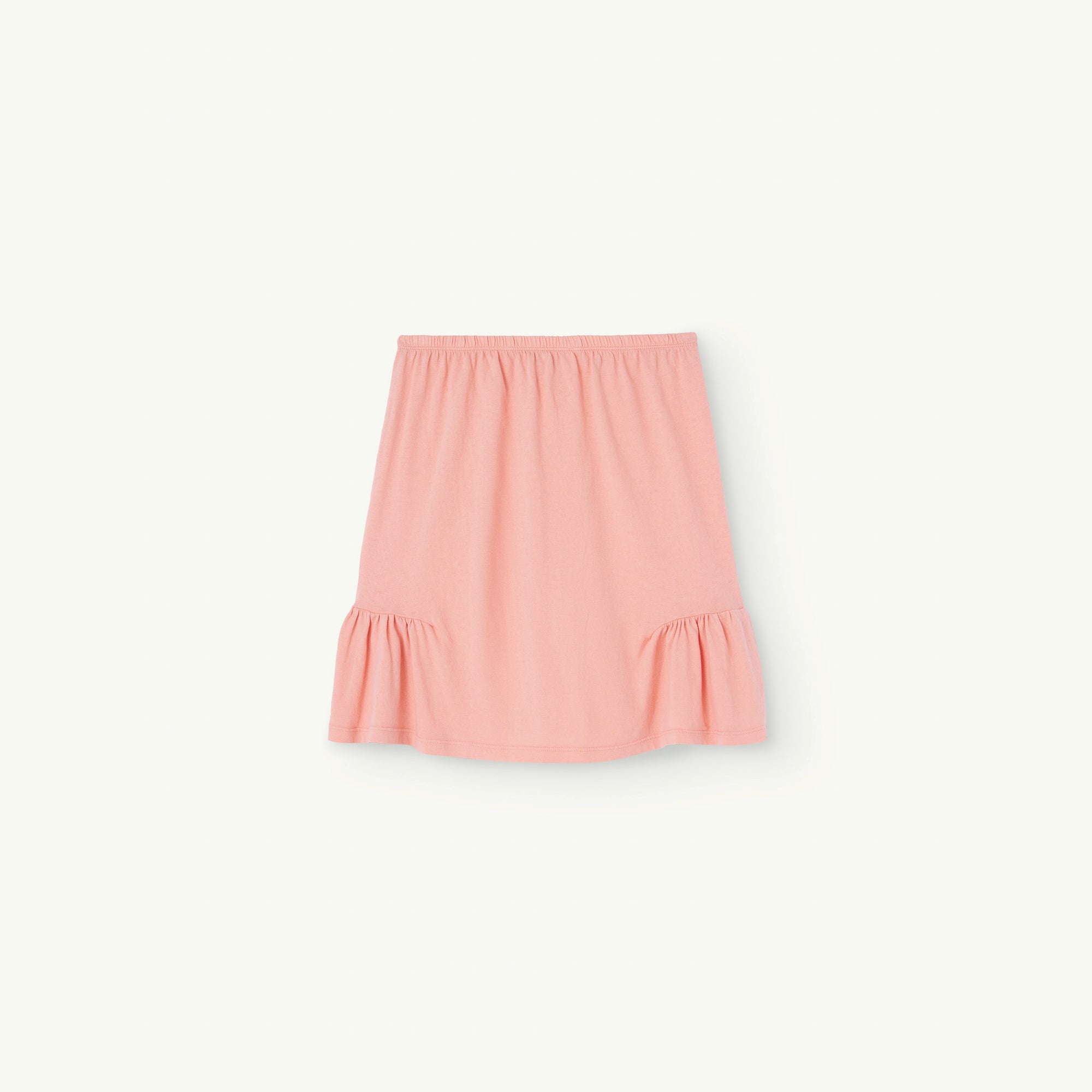 Girls Pink Cotton Skirt