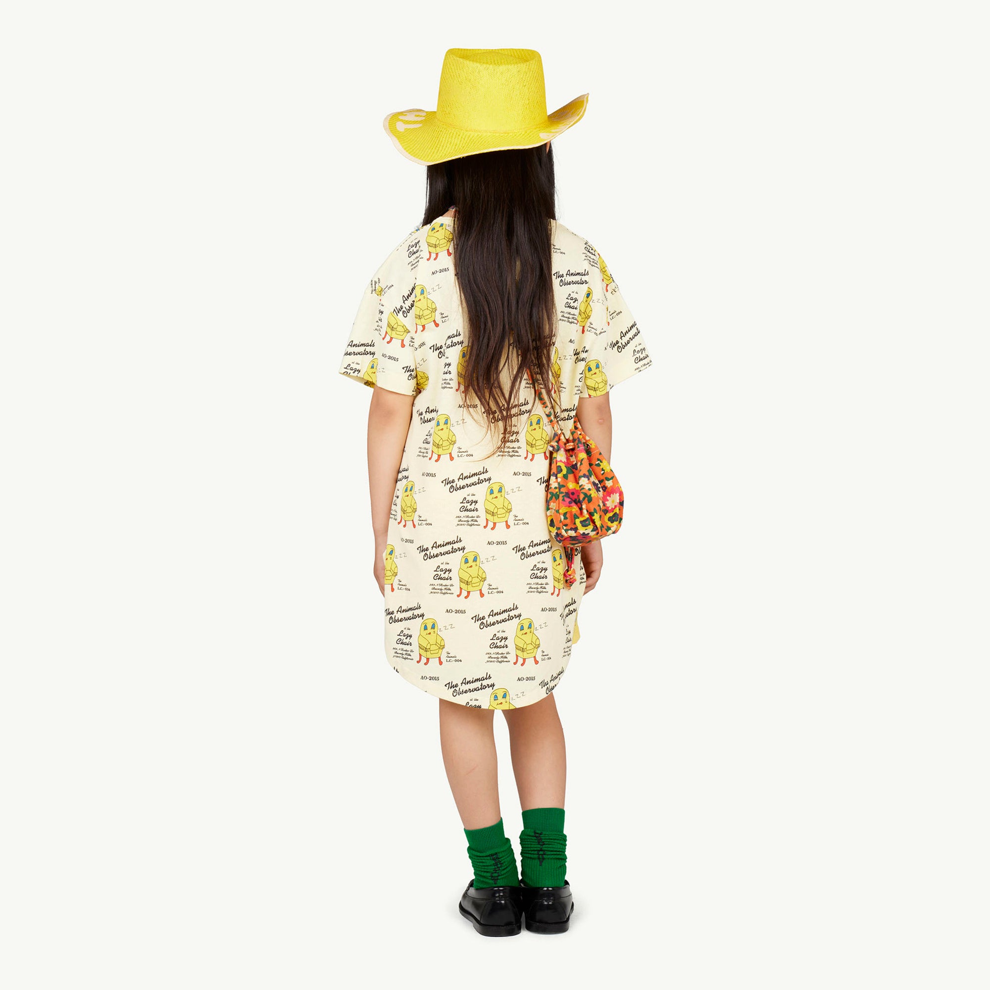 Girls Yellow Cotton Skirt