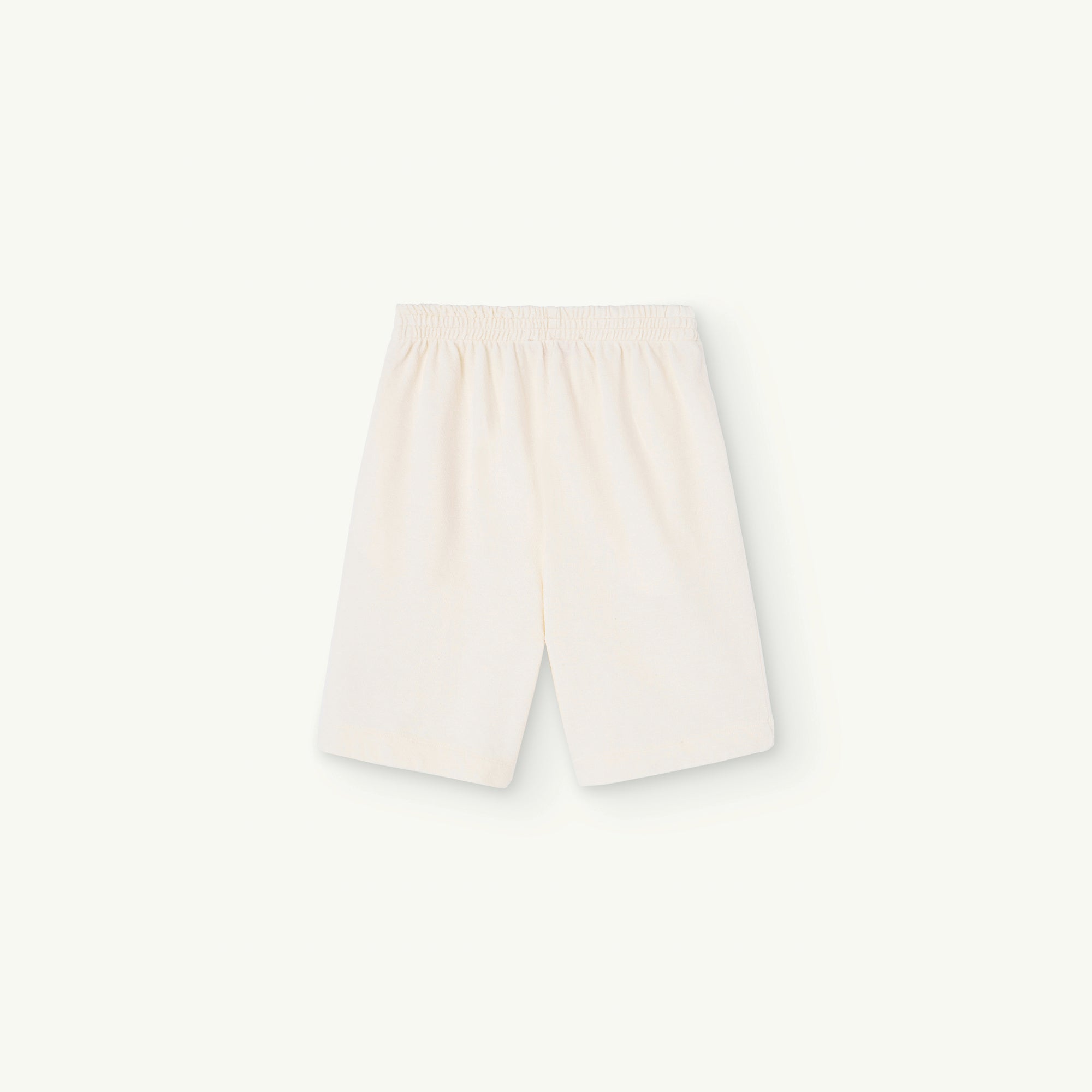 Boys & Girls White Cotton Shorts