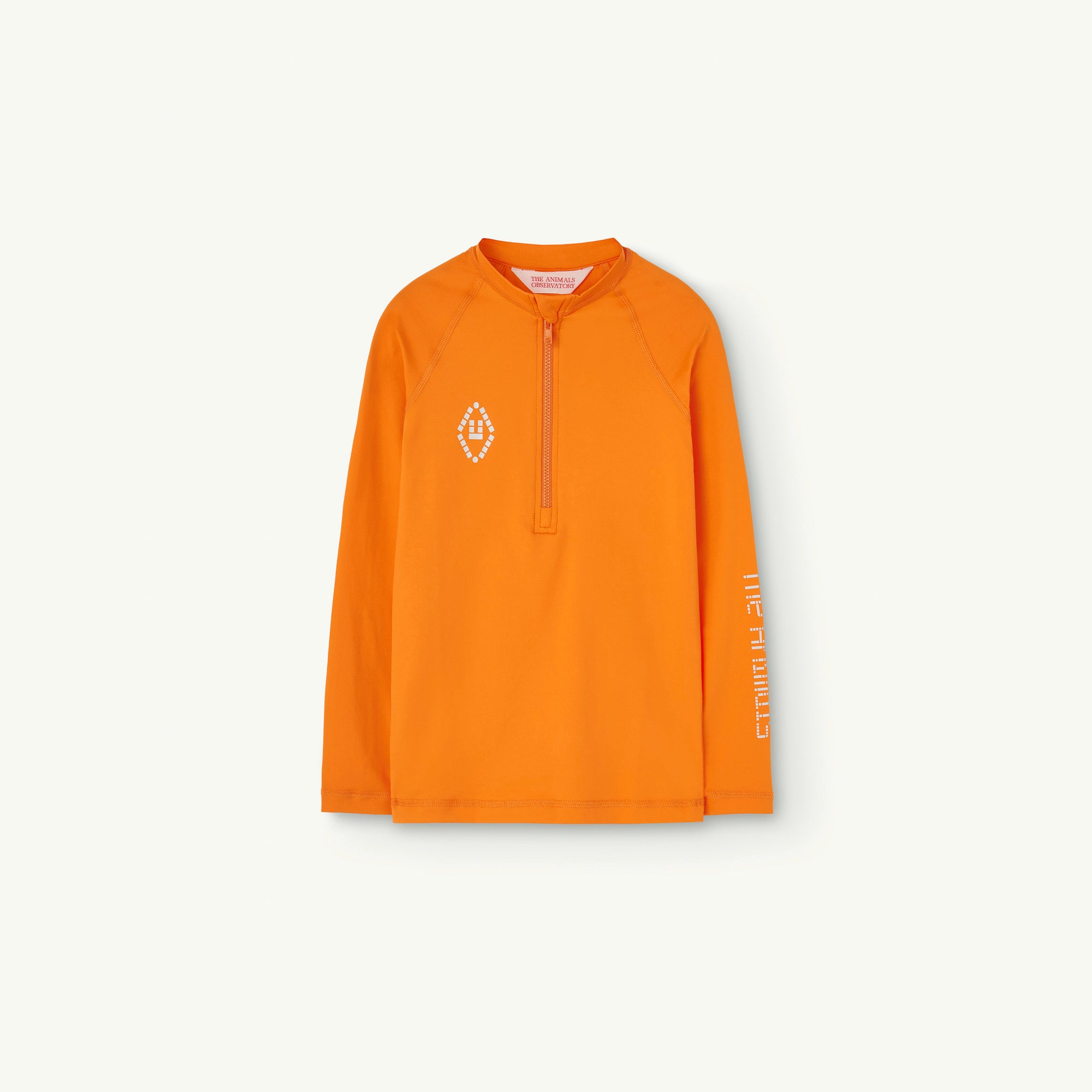 Boys & Girls Orange Logo Swim T-Shirt