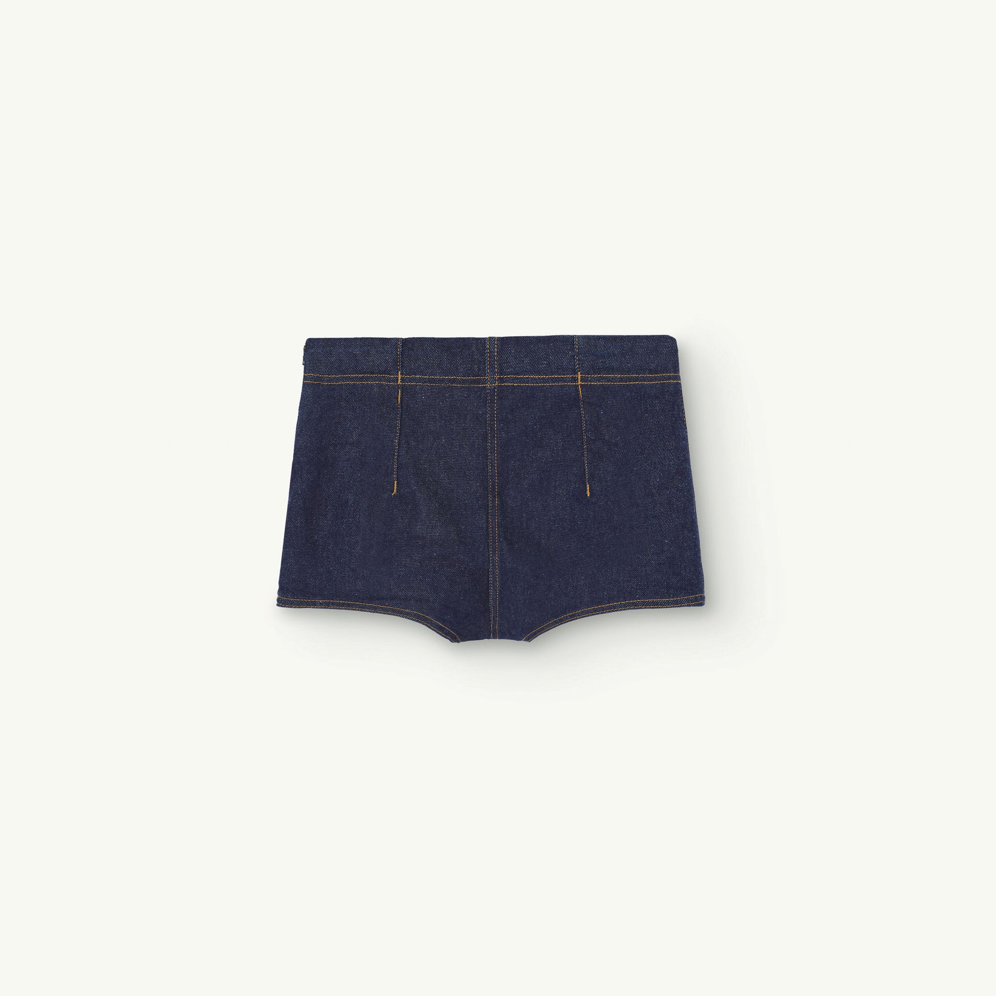 Girls Navy Denim Shorts