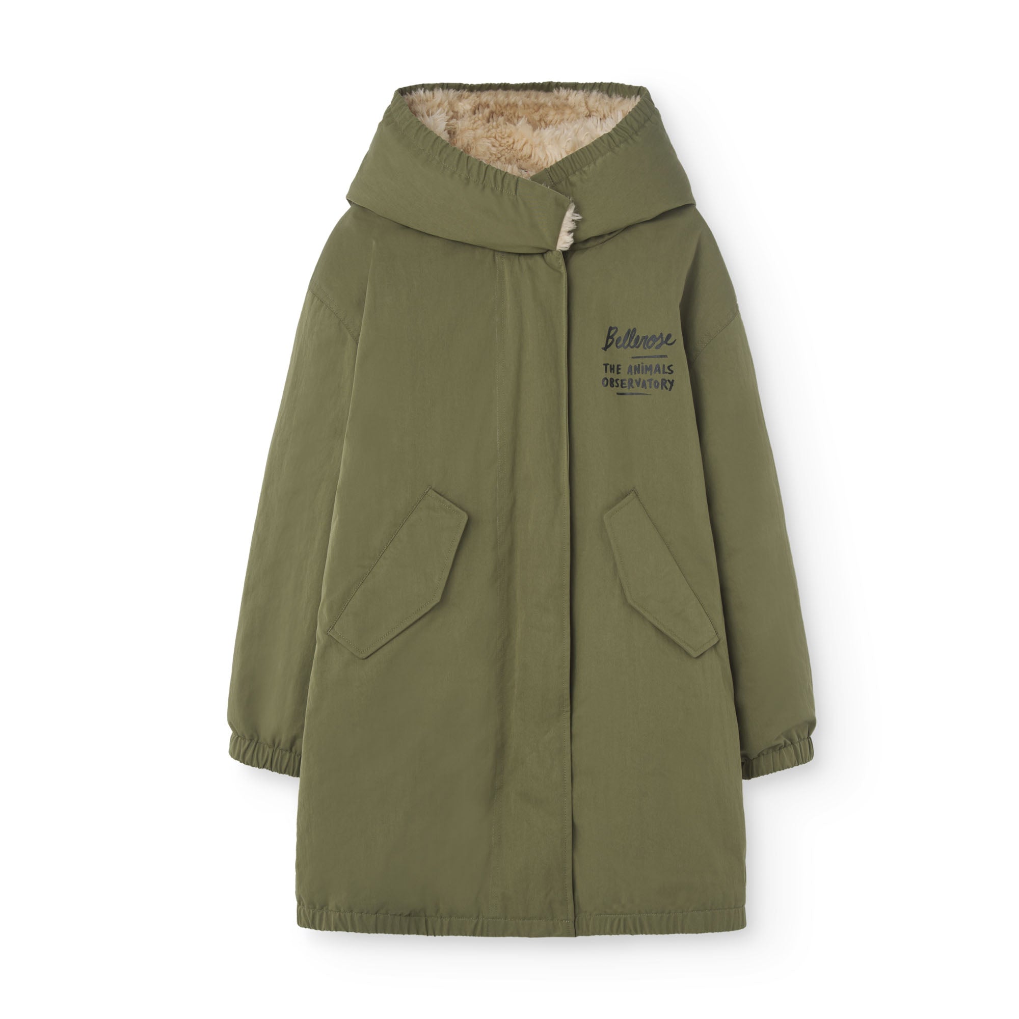 Boys & Girls Army Green Coat