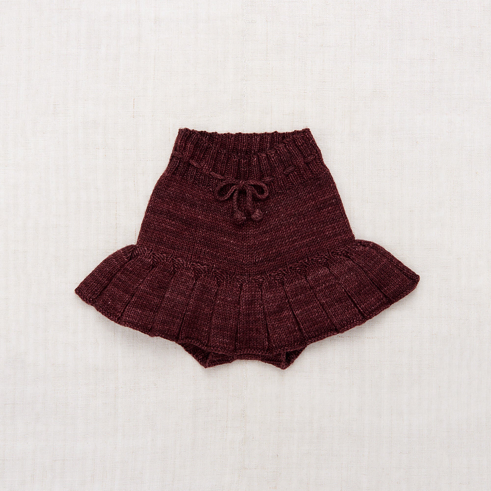 Girls Fig Wool Skirt