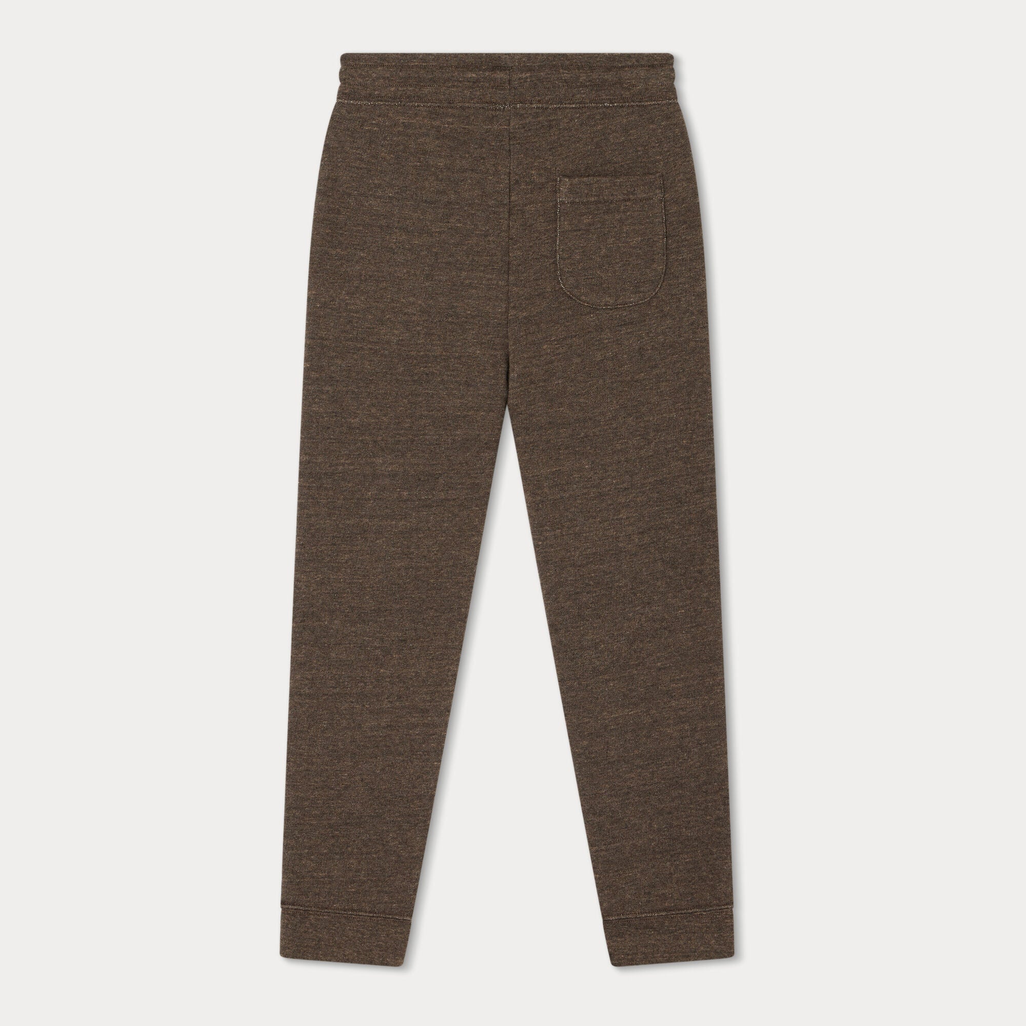 Boys Brown Cotton Trousers