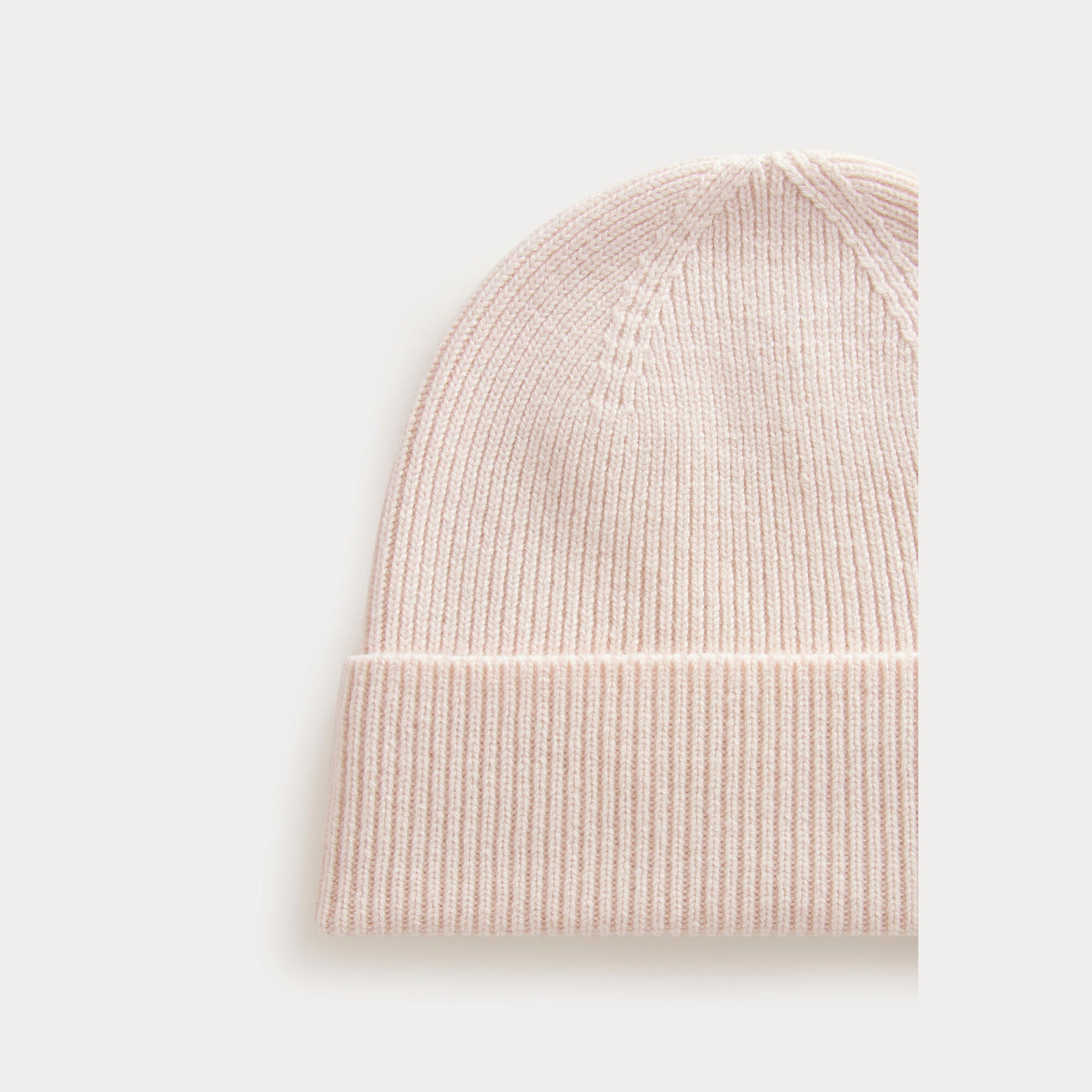 Girls Light Pink Cashmere Hat