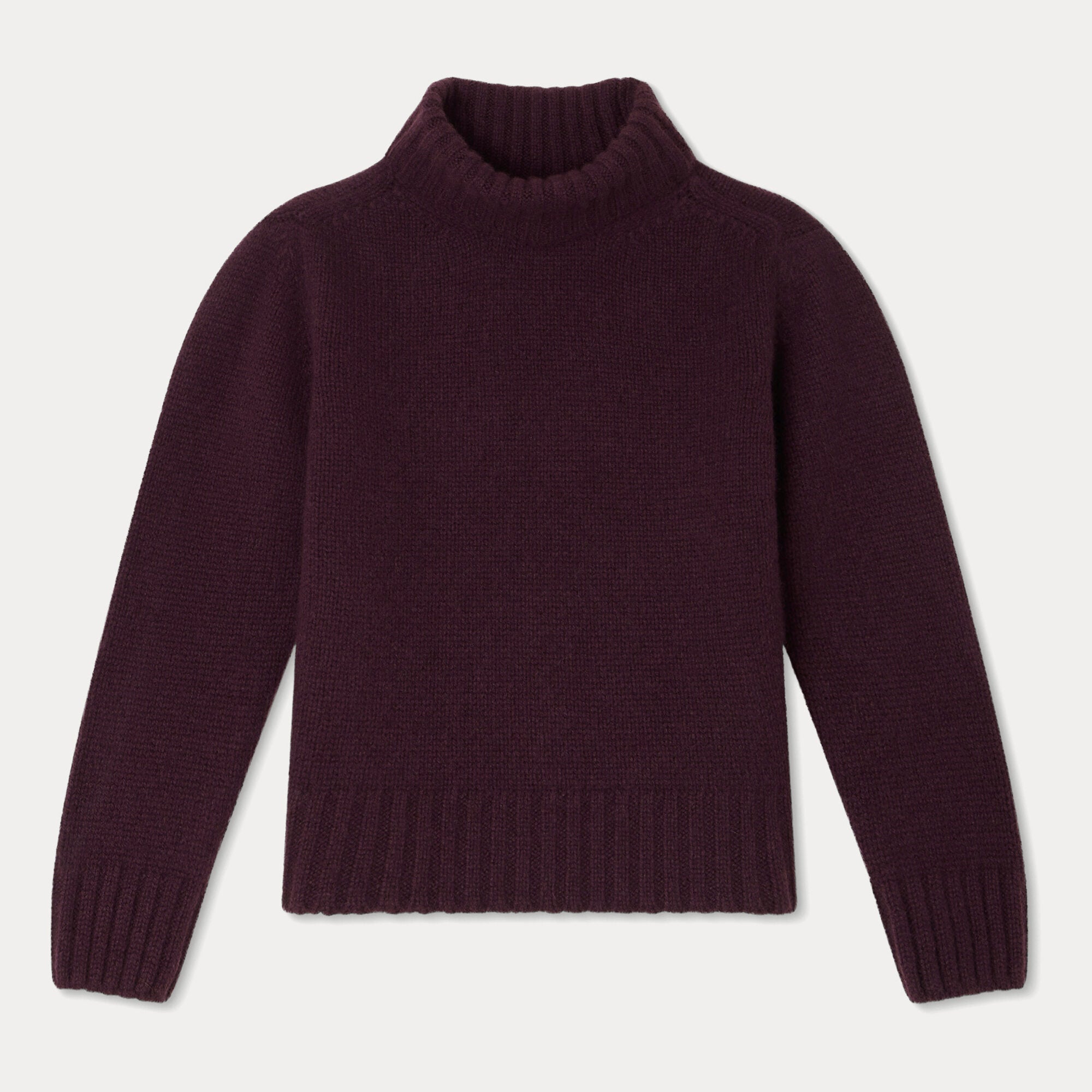 Girls Purple Cashmere Sweater