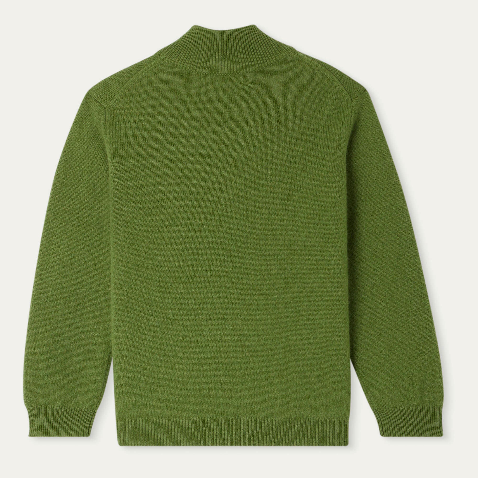 Boys Green Cashmere Sweater