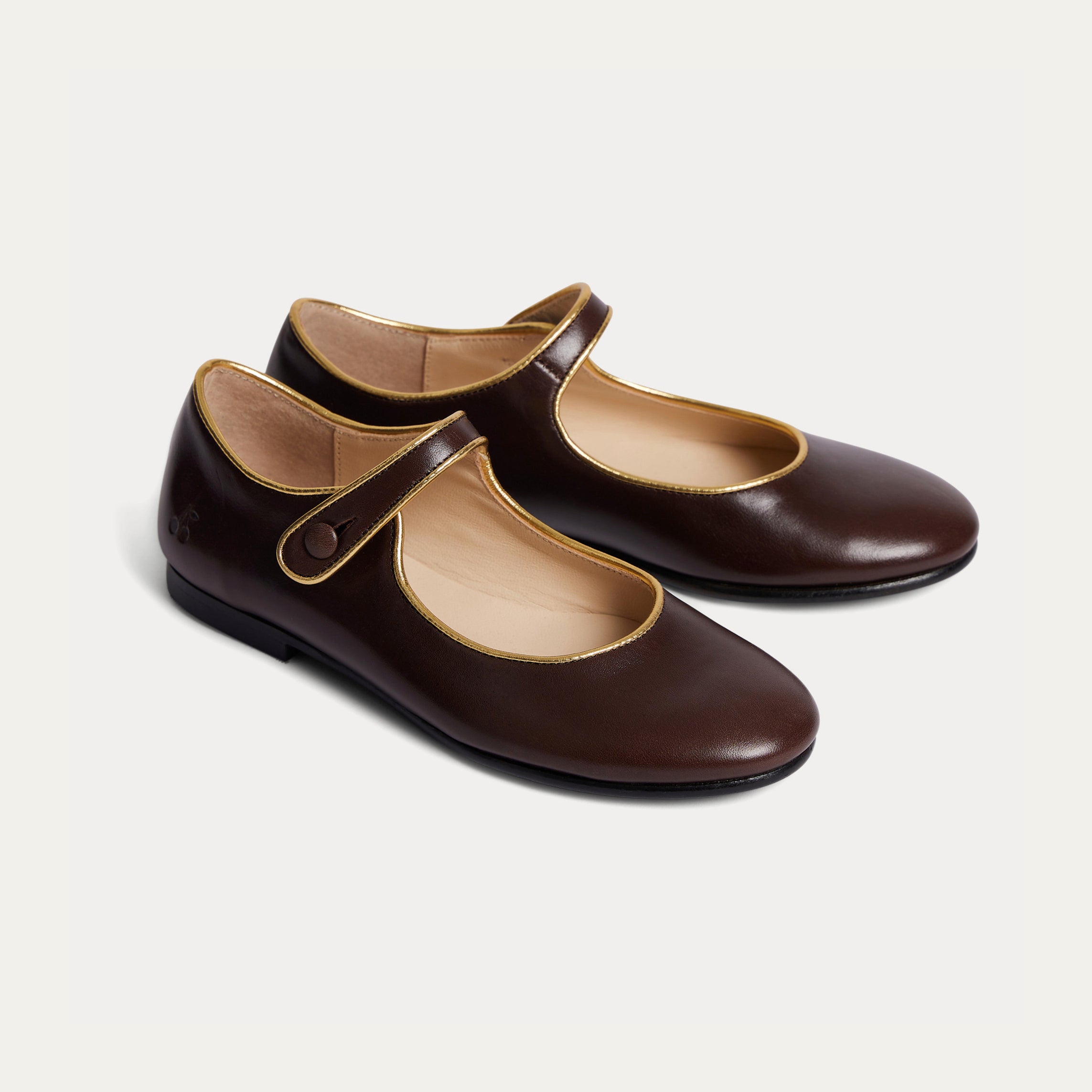 Girls Maroon Flat Shoes