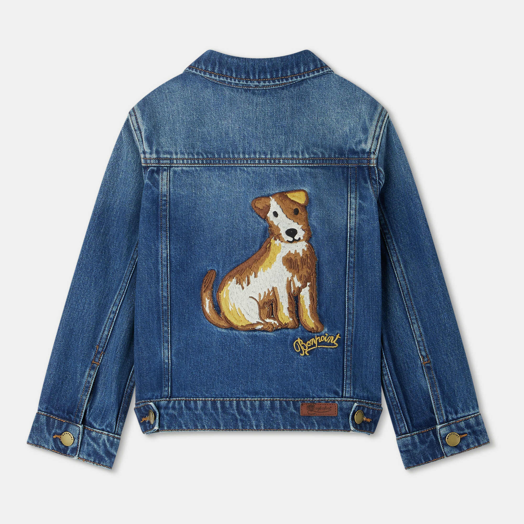 Boys & Girls Blue Denim Coat